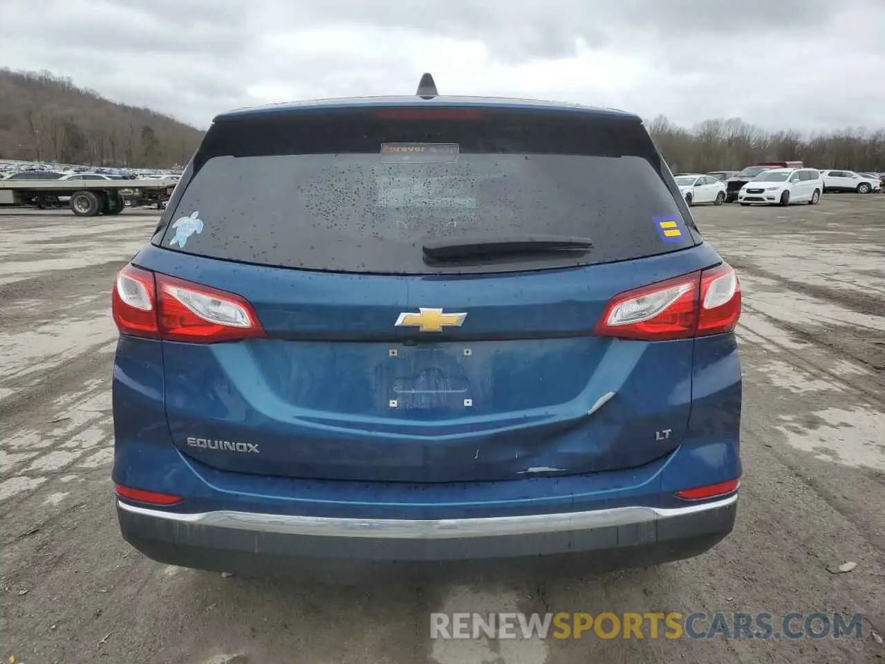 6 Photograph of a damaged car 3GNAXKEV3ML360167 CHEVROLET EQUINOX 2021