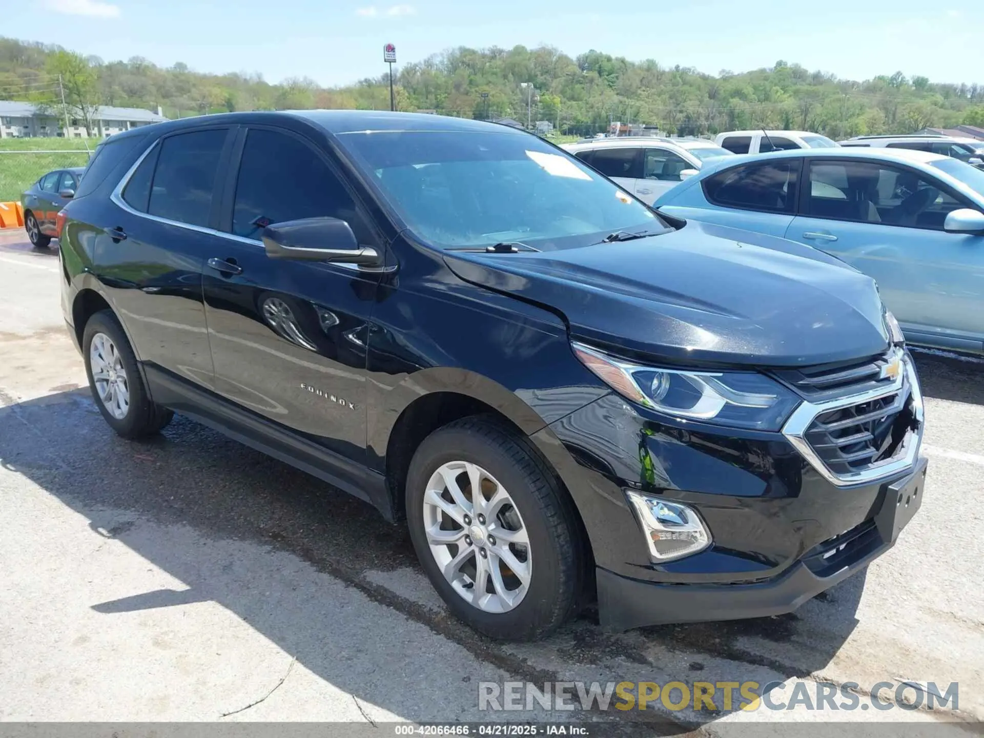 1 Photograph of a damaged car 3GNAXKEV3ML367443 CHEVROLET EQUINOX 2021