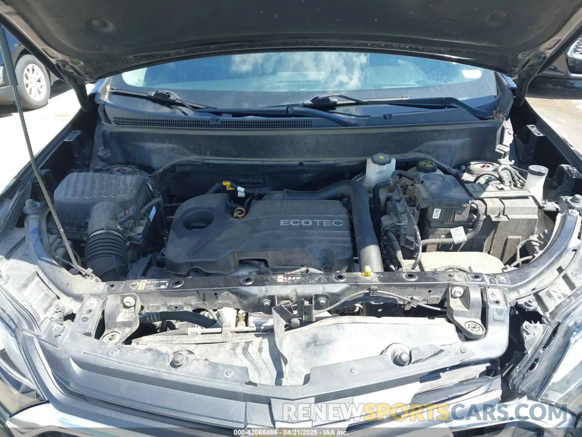 10 Photograph of a damaged car 3GNAXKEV3ML367443 CHEVROLET EQUINOX 2021