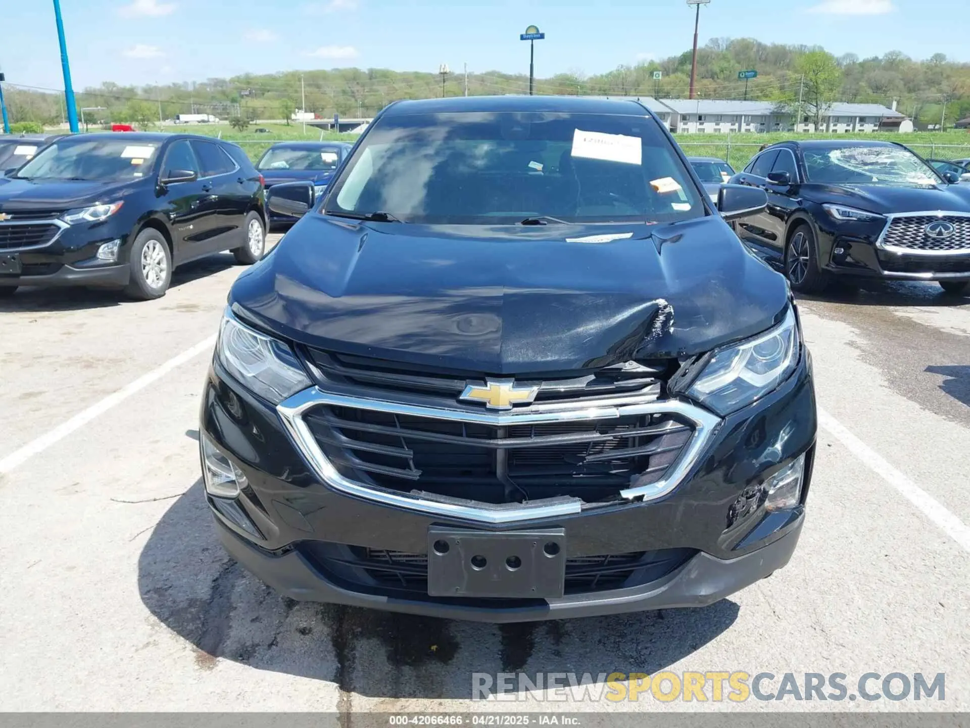 11 Photograph of a damaged car 3GNAXKEV3ML367443 CHEVROLET EQUINOX 2021