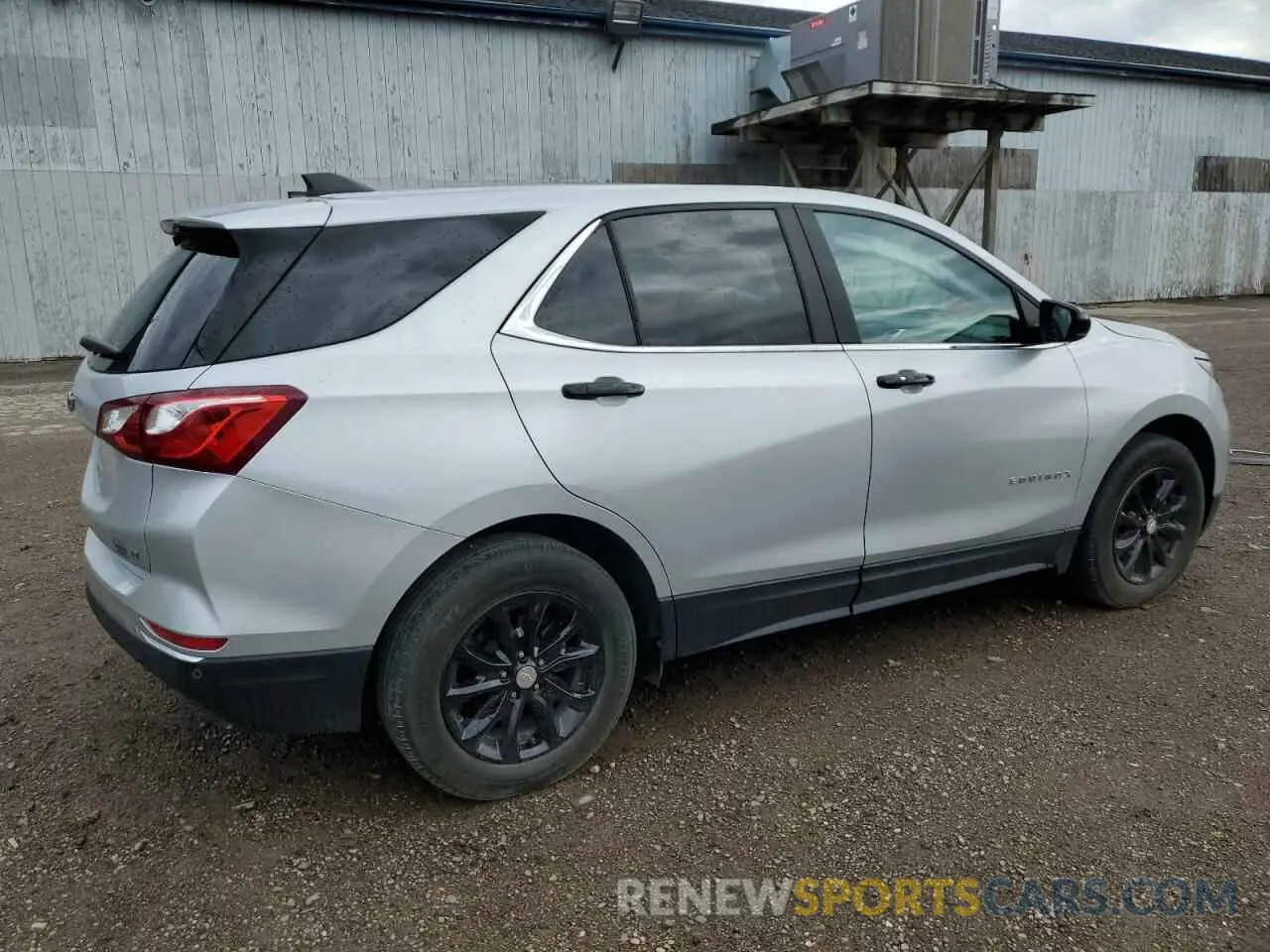 3 Photograph of a damaged car 3GNAXKEV3ML395615 CHEVROLET EQUINOX 2021