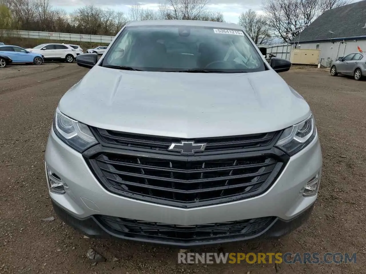5 Photograph of a damaged car 3GNAXKEV3ML395615 CHEVROLET EQUINOX 2021