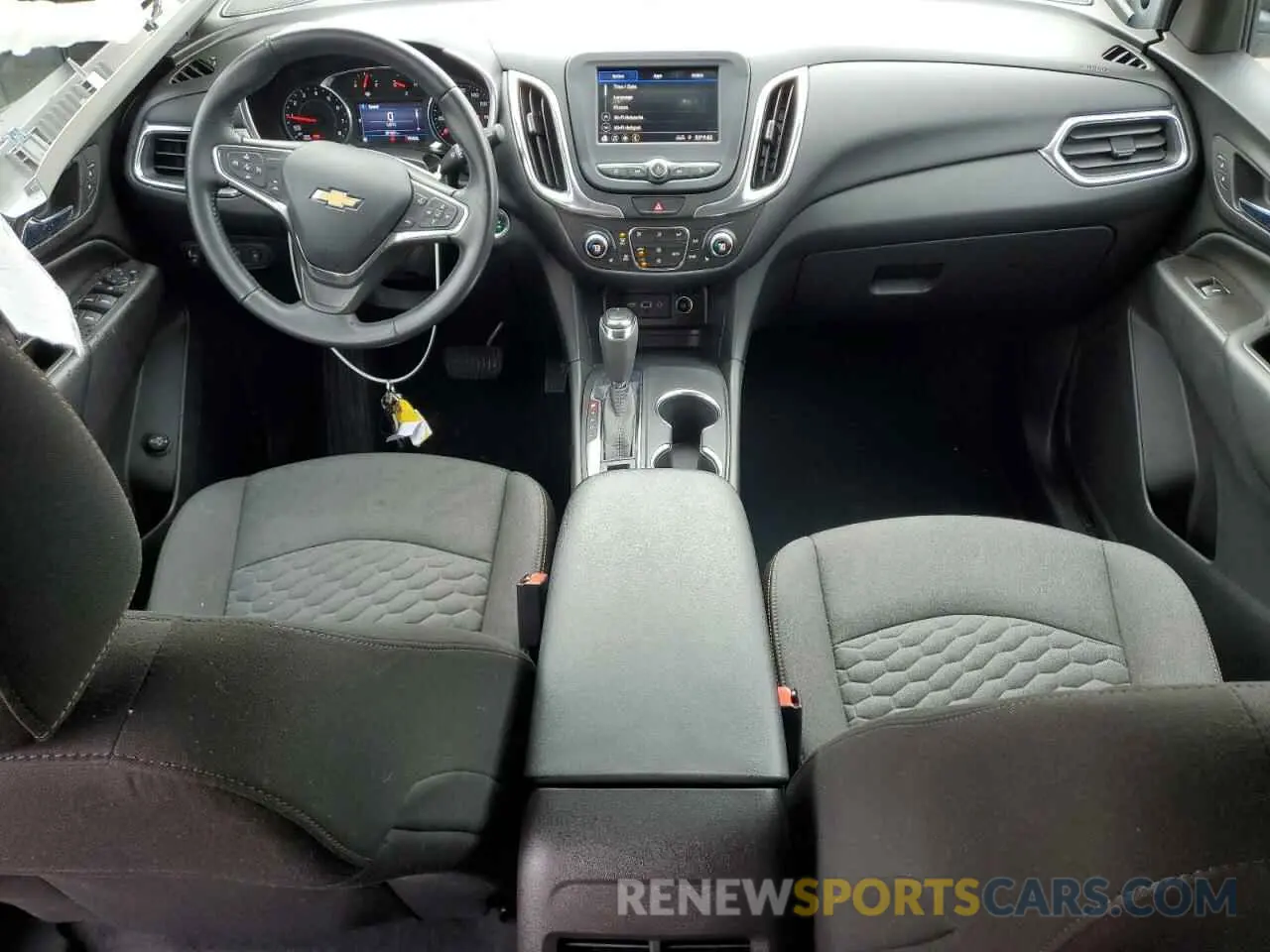 8 Photograph of a damaged car 3GNAXKEV3ML395615 CHEVROLET EQUINOX 2021