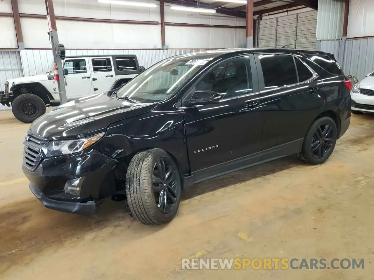 1 Photograph of a damaged car 3GNAXKEV3ML402837 CHEVROLET EQUINOX 2021