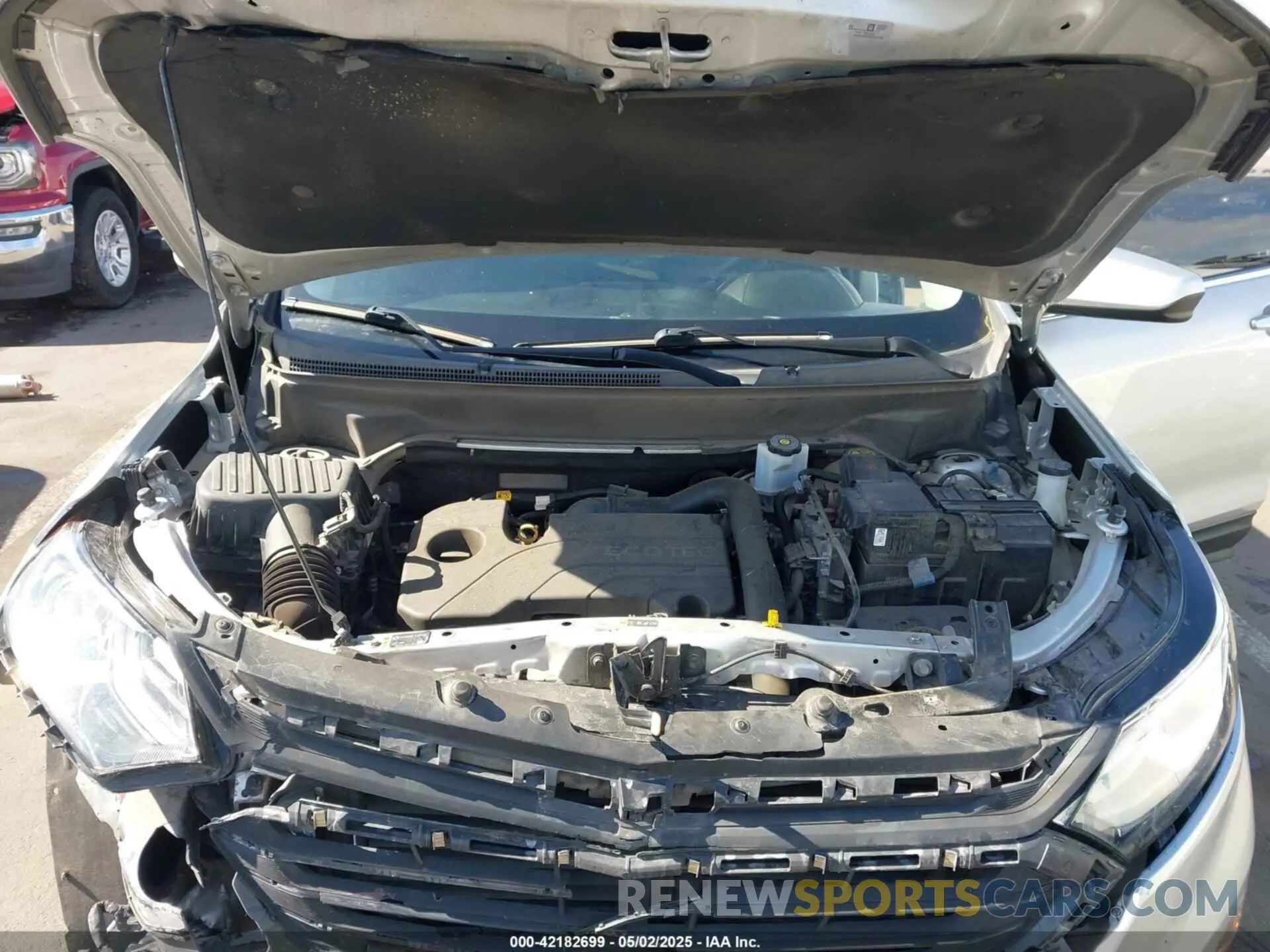 10 Photograph of a damaged car 3GNAXKEV3MS127136 CHEVROLET EQUINOX 2021