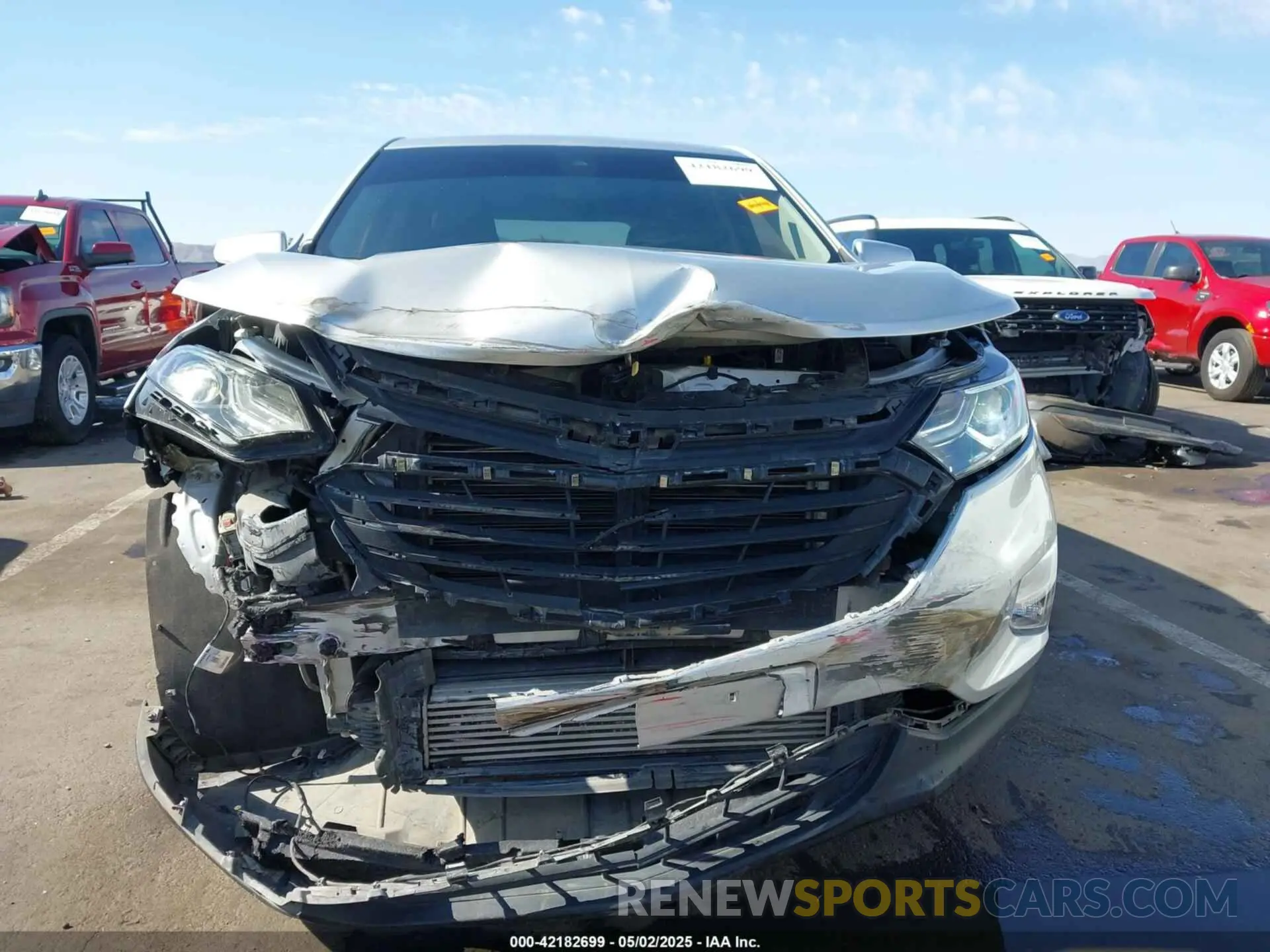 6 Photograph of a damaged car 3GNAXKEV3MS127136 CHEVROLET EQUINOX 2021