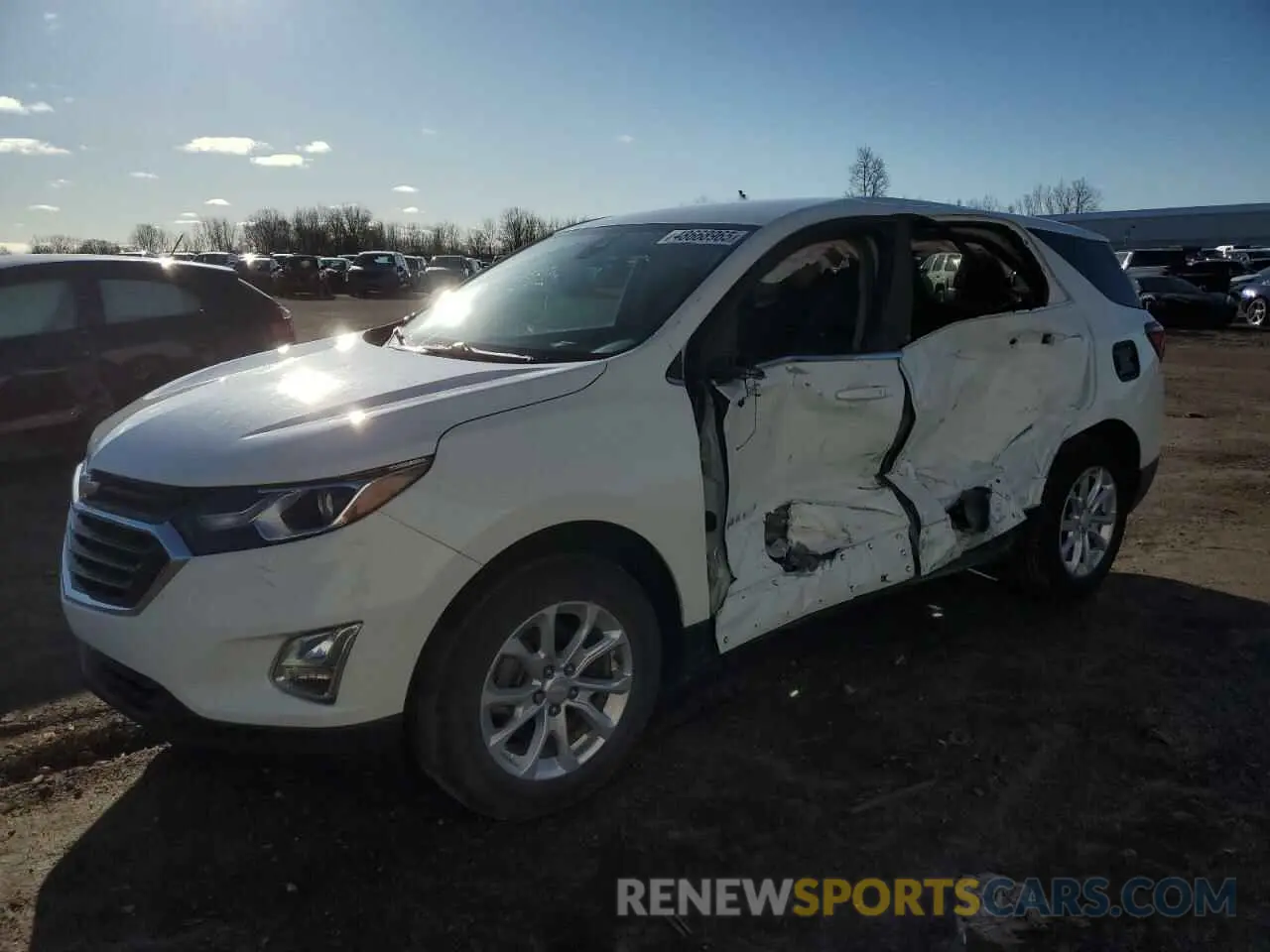 1 Photograph of a damaged car 3GNAXKEV3MS158757 CHEVROLET EQUINOX 2021
