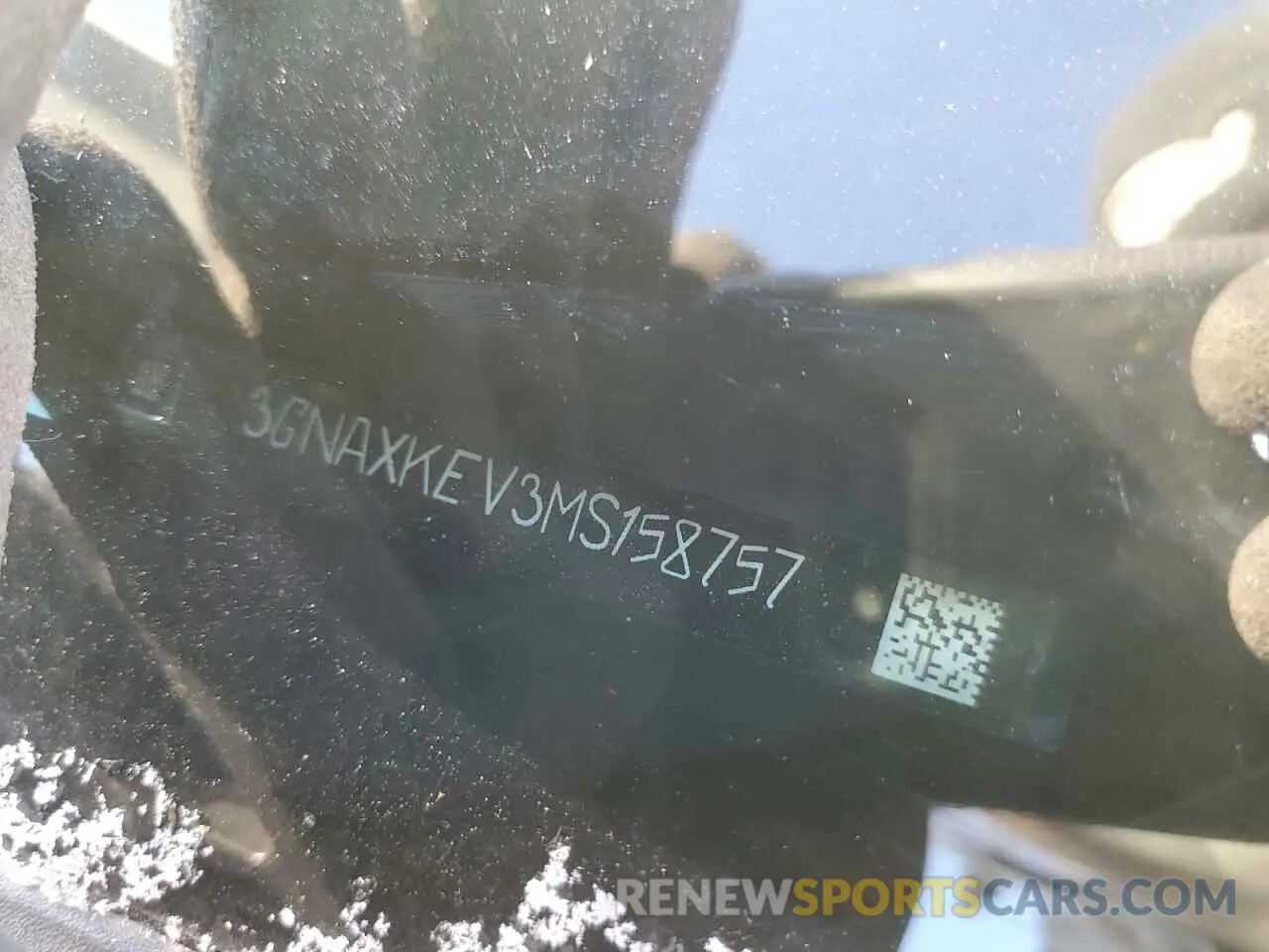 16 Photograph of a damaged car 3GNAXKEV3MS158757 CHEVROLET EQUINOX 2021