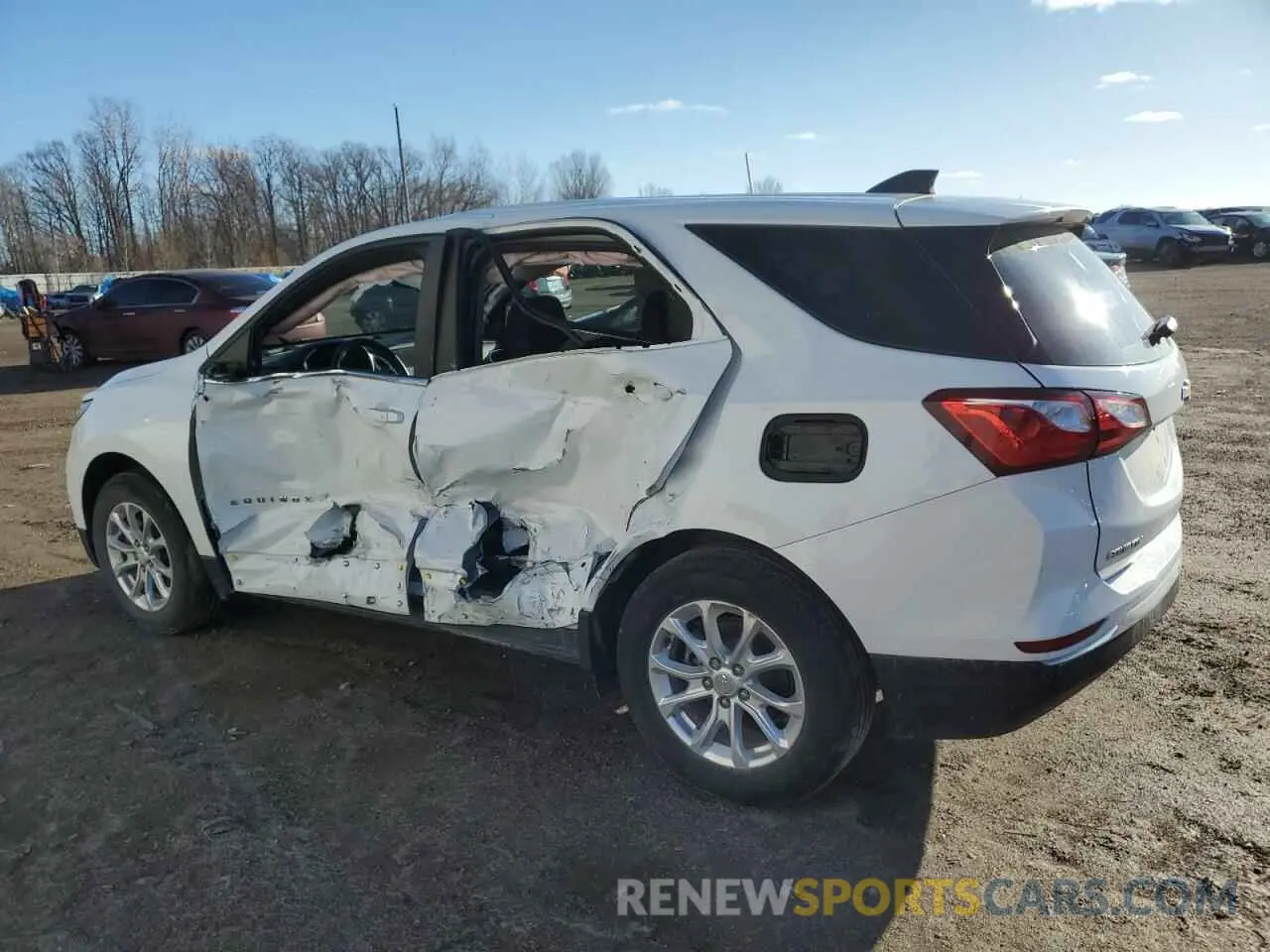 2 Photograph of a damaged car 3GNAXKEV3MS158757 CHEVROLET EQUINOX 2021