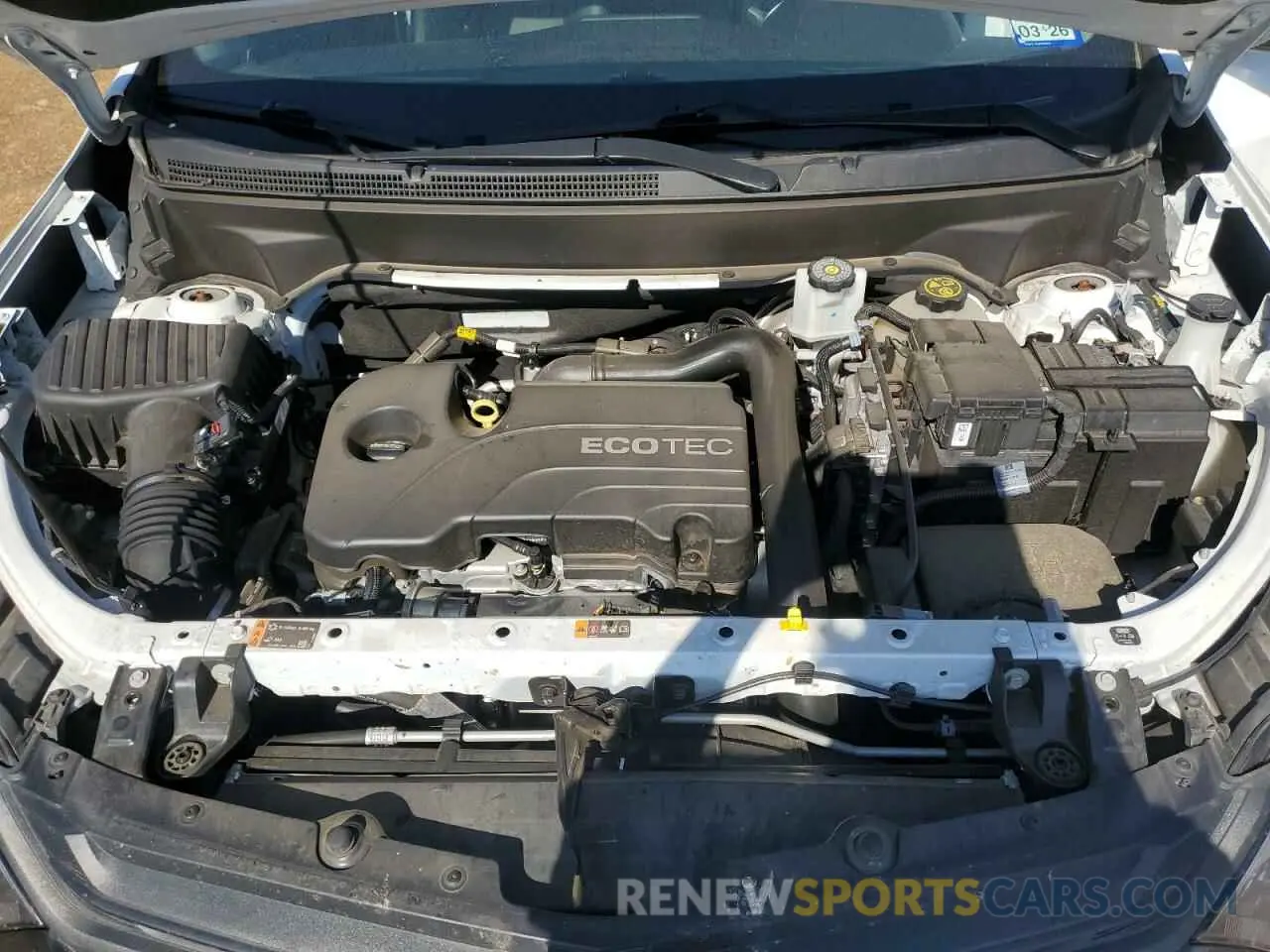 12 Photograph of a damaged car 3GNAXKEV3MS180421 CHEVROLET EQUINOX 2021