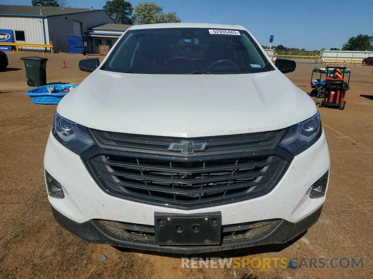 5 Photograph of a damaged car 3GNAXKEV3MS180421 CHEVROLET EQUINOX 2021