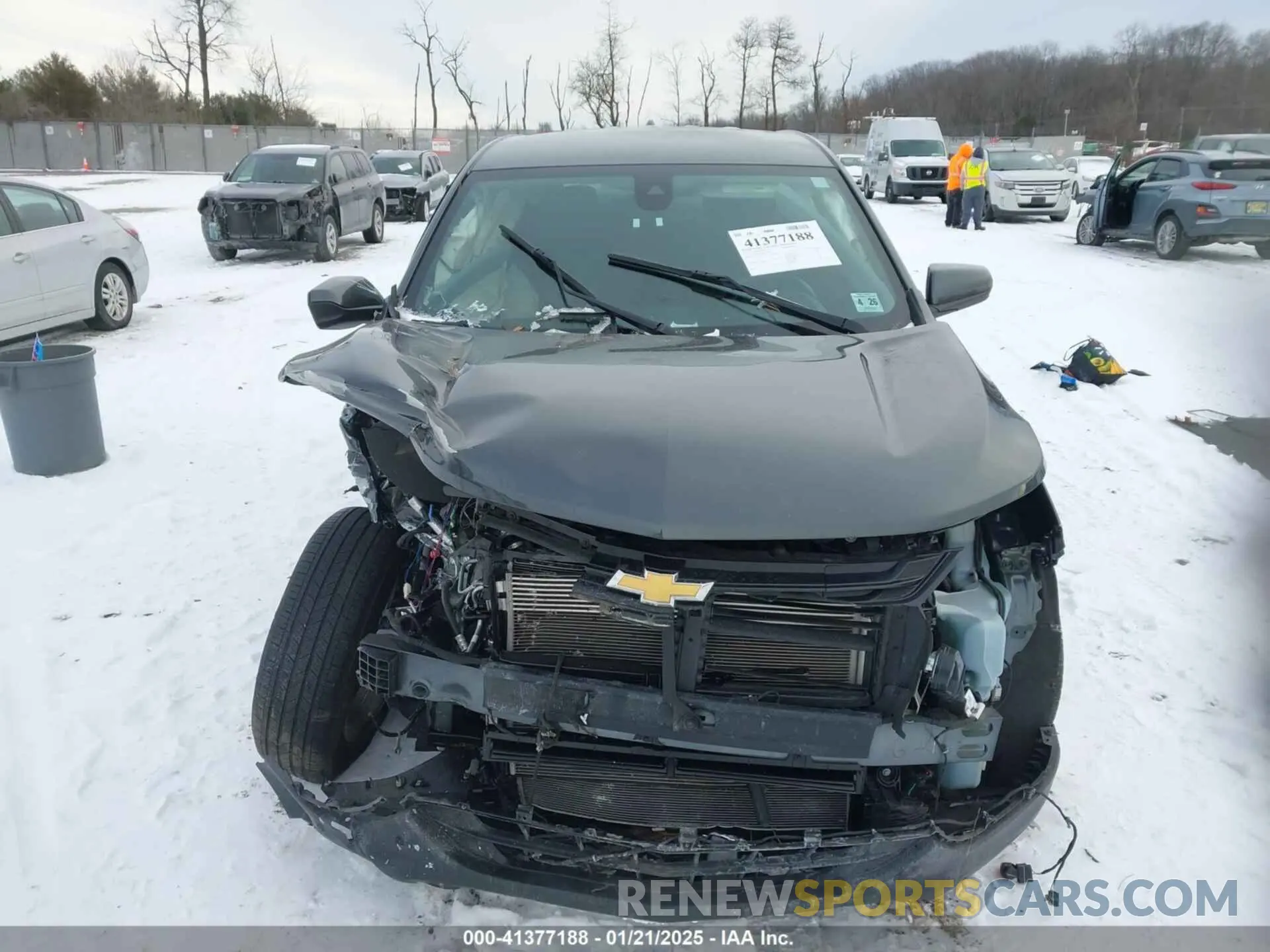 11 Photograph of a damaged car 3GNAXKEV4ML305484 CHEVROLET EQUINOX 2021