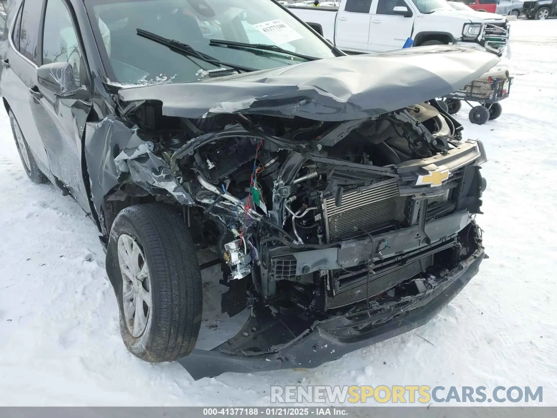 6 Photograph of a damaged car 3GNAXKEV4ML305484 CHEVROLET EQUINOX 2021