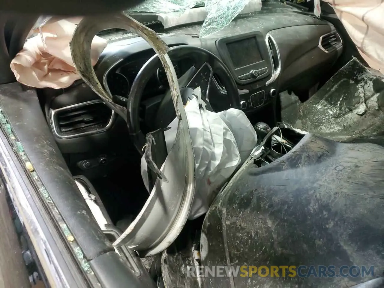 8 Photograph of a damaged car 3GNAXKEV4ML313620 CHEVROLET EQUINOX 2021
