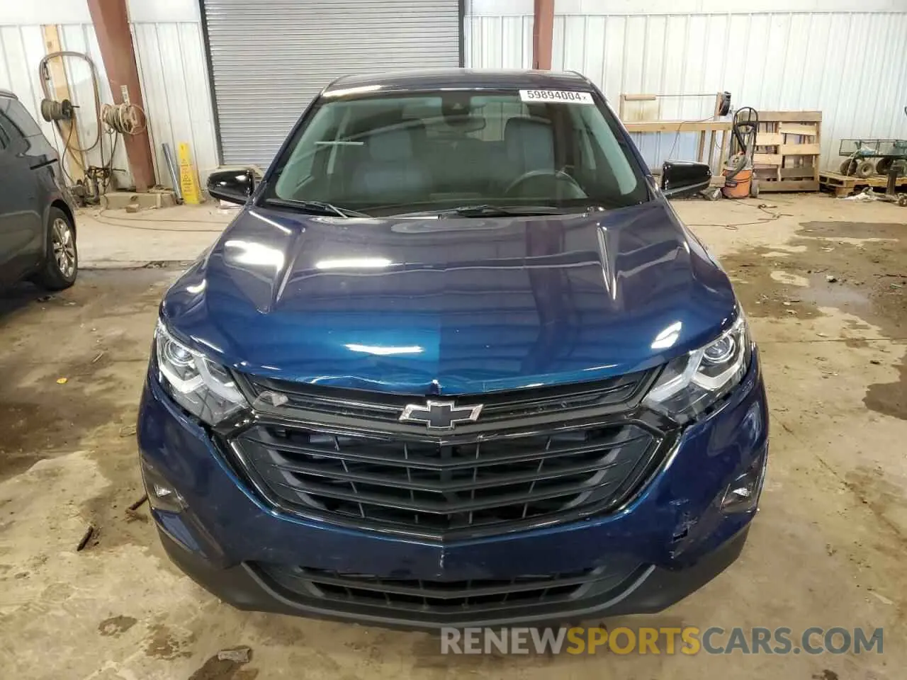5 Photograph of a damaged car 3GNAXKEV4ML330739 CHEVROLET EQUINOX 2021