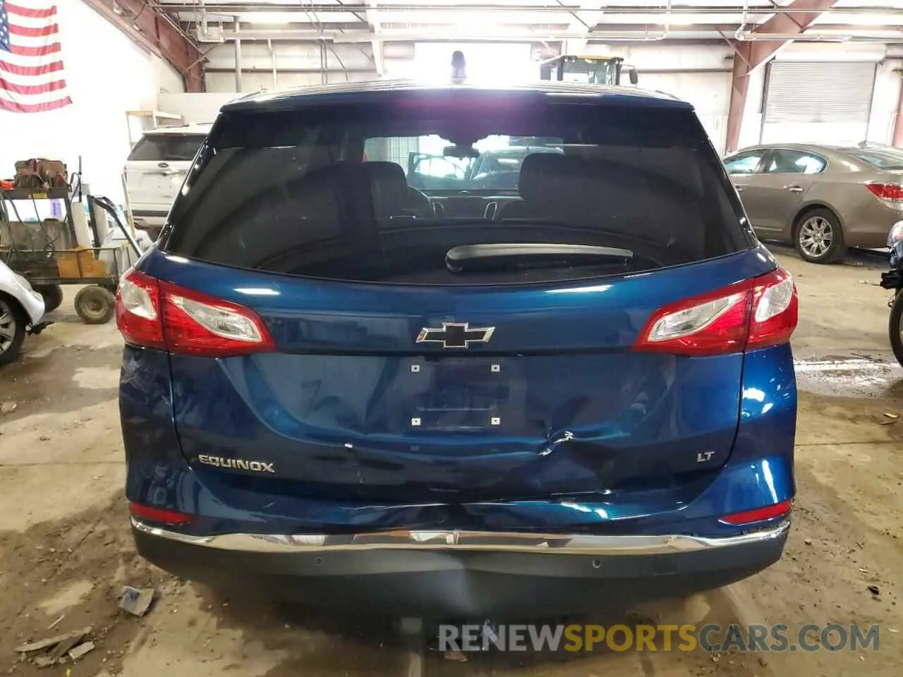 6 Photograph of a damaged car 3GNAXKEV4ML330739 CHEVROLET EQUINOX 2021
