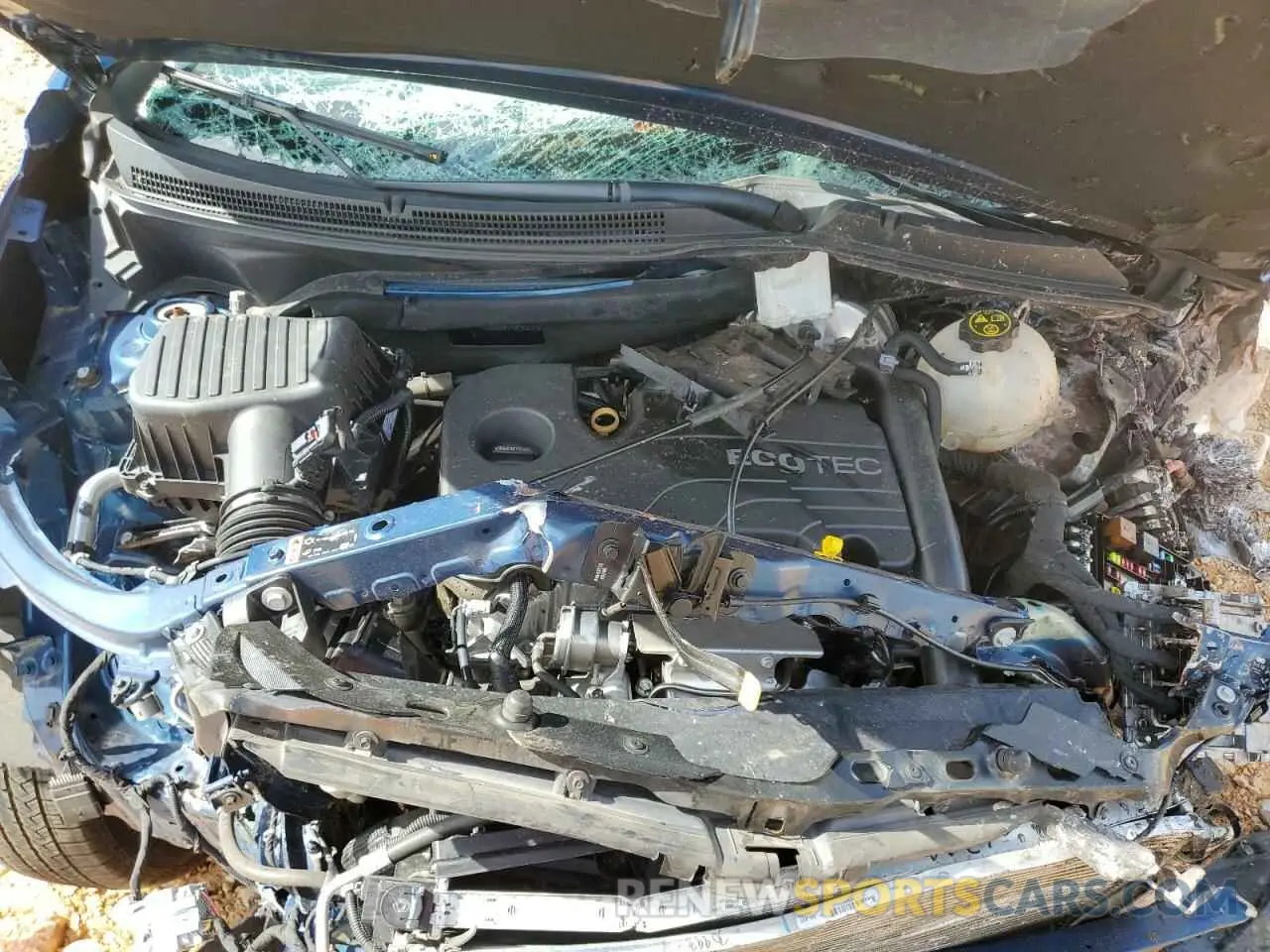 13 Photograph of a damaged car 3GNAXKEV4ML352286 CHEVROLET EQUINOX 2021