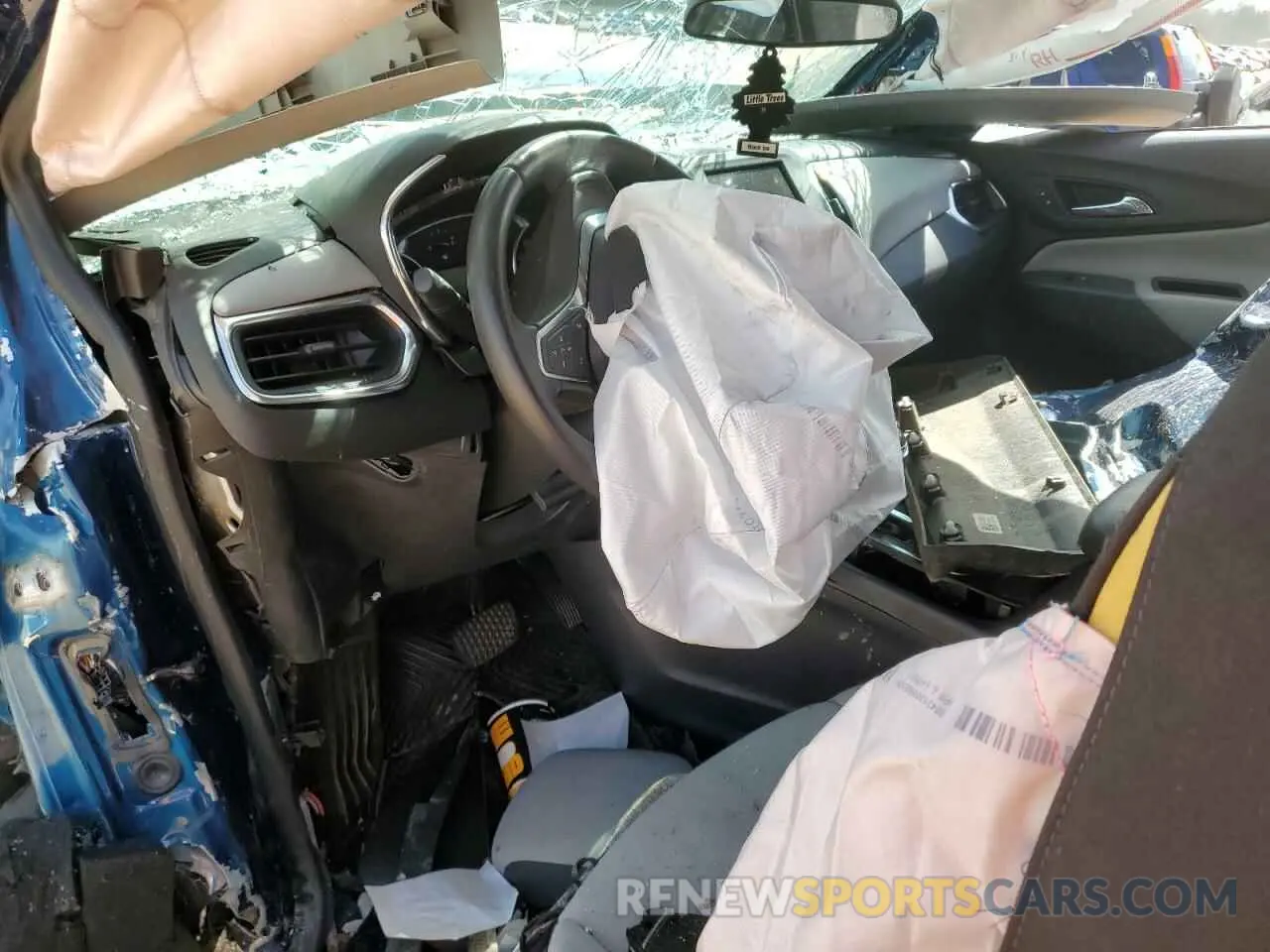 8 Photograph of a damaged car 3GNAXKEV4ML352286 CHEVROLET EQUINOX 2021