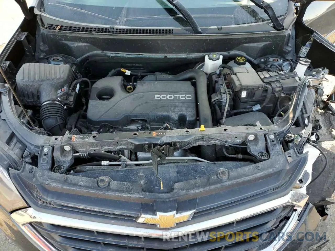 14 Photograph of a damaged car 3GNAXKEV4ML380217 CHEVROLET EQUINOX 2021