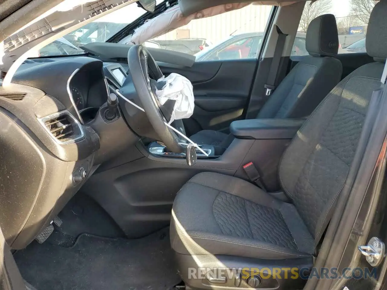 7 Photograph of a damaged car 3GNAXKEV4ML380217 CHEVROLET EQUINOX 2021