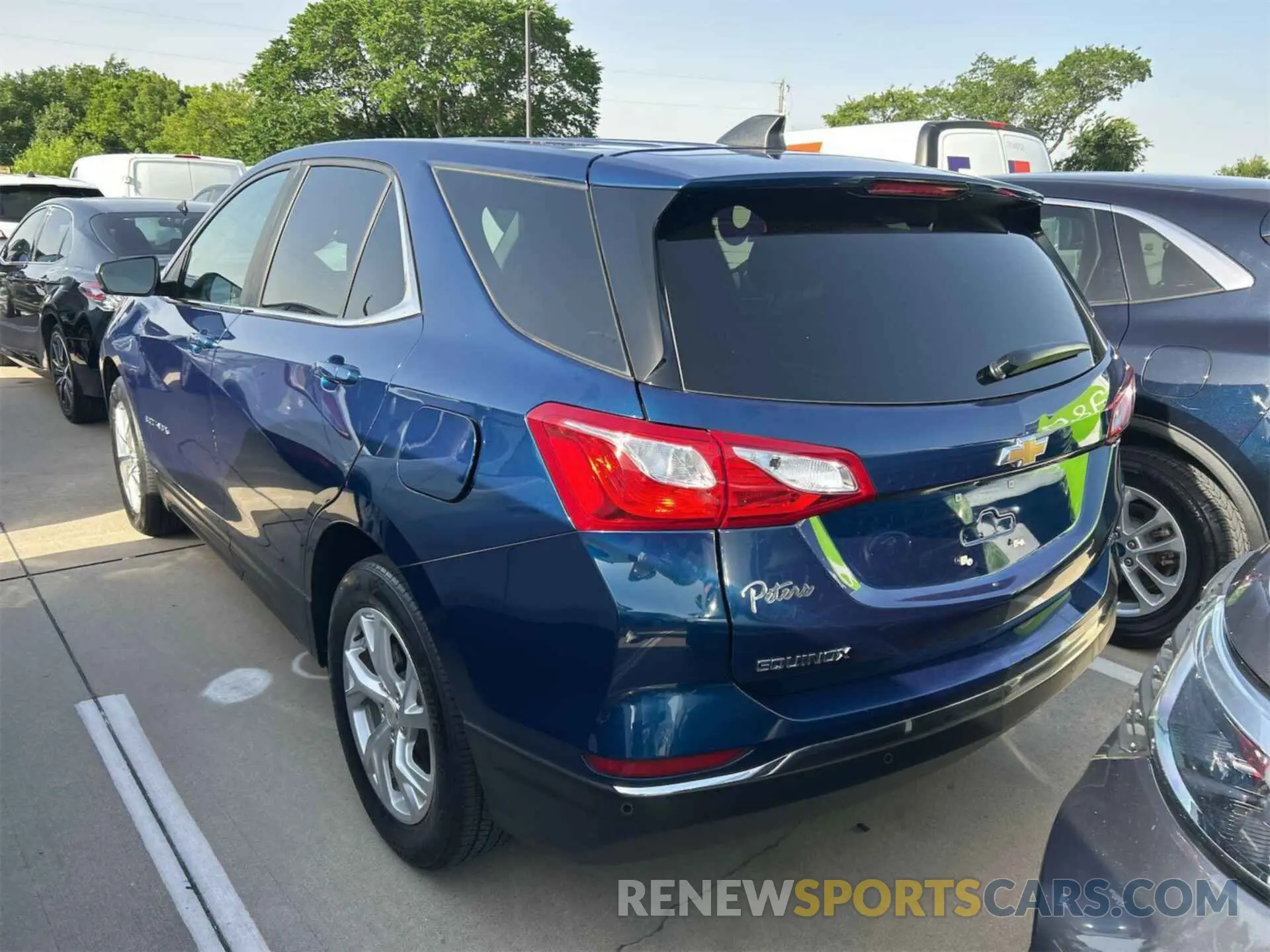 10 Photograph of a damaged car 3GNAXKEV4ML389144 CHEVROLET EQUINOX 2021