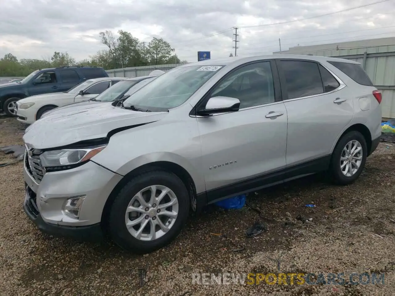 1 Photograph of a damaged car 3GNAXKEV4MS101760 CHEVROLET EQUINOX 2021