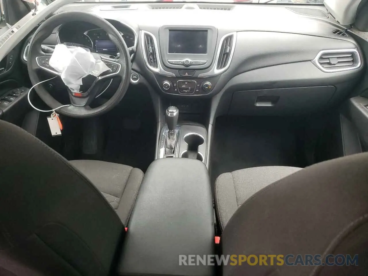 8 Photograph of a damaged car 3GNAXKEV4MS101760 CHEVROLET EQUINOX 2021