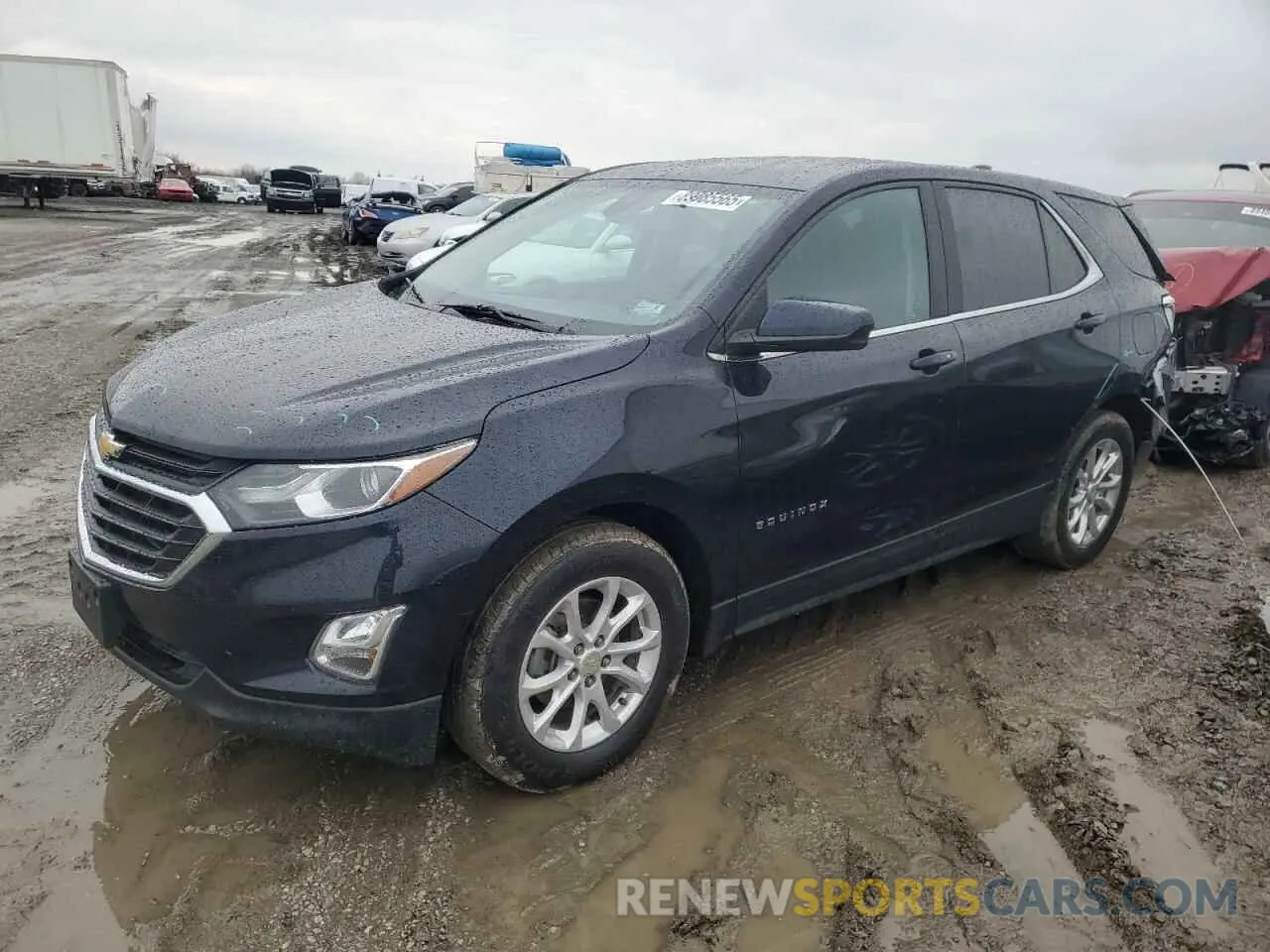 1 Photograph of a damaged car 3GNAXKEV4MS111043 CHEVROLET EQUINOX 2021