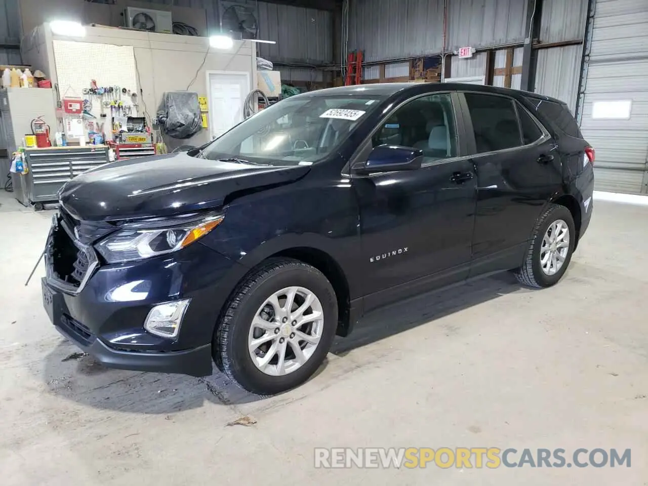 1 Photograph of a damaged car 3GNAXKEV4MS144320 CHEVROLET EQUINOX 2021