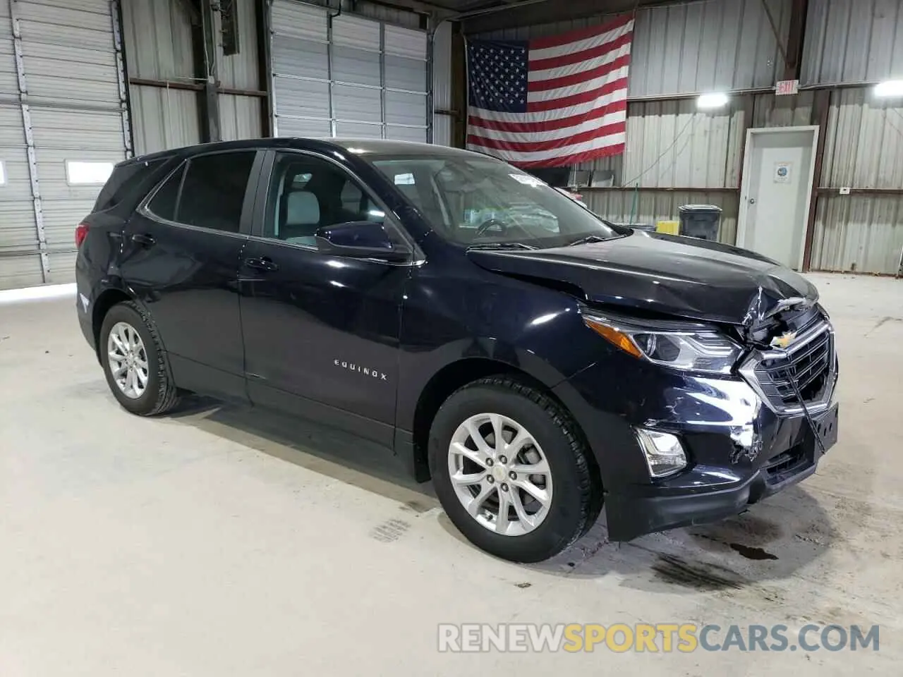4 Photograph of a damaged car 3GNAXKEV4MS144320 CHEVROLET EQUINOX 2021