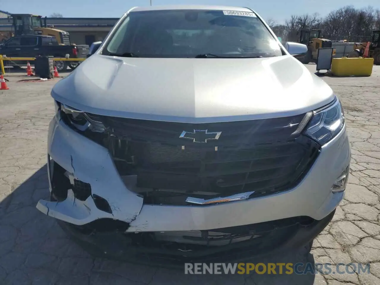 5 Photograph of a damaged car 3GNAXKEV4MS154684 CHEVROLET EQUINOX 2021