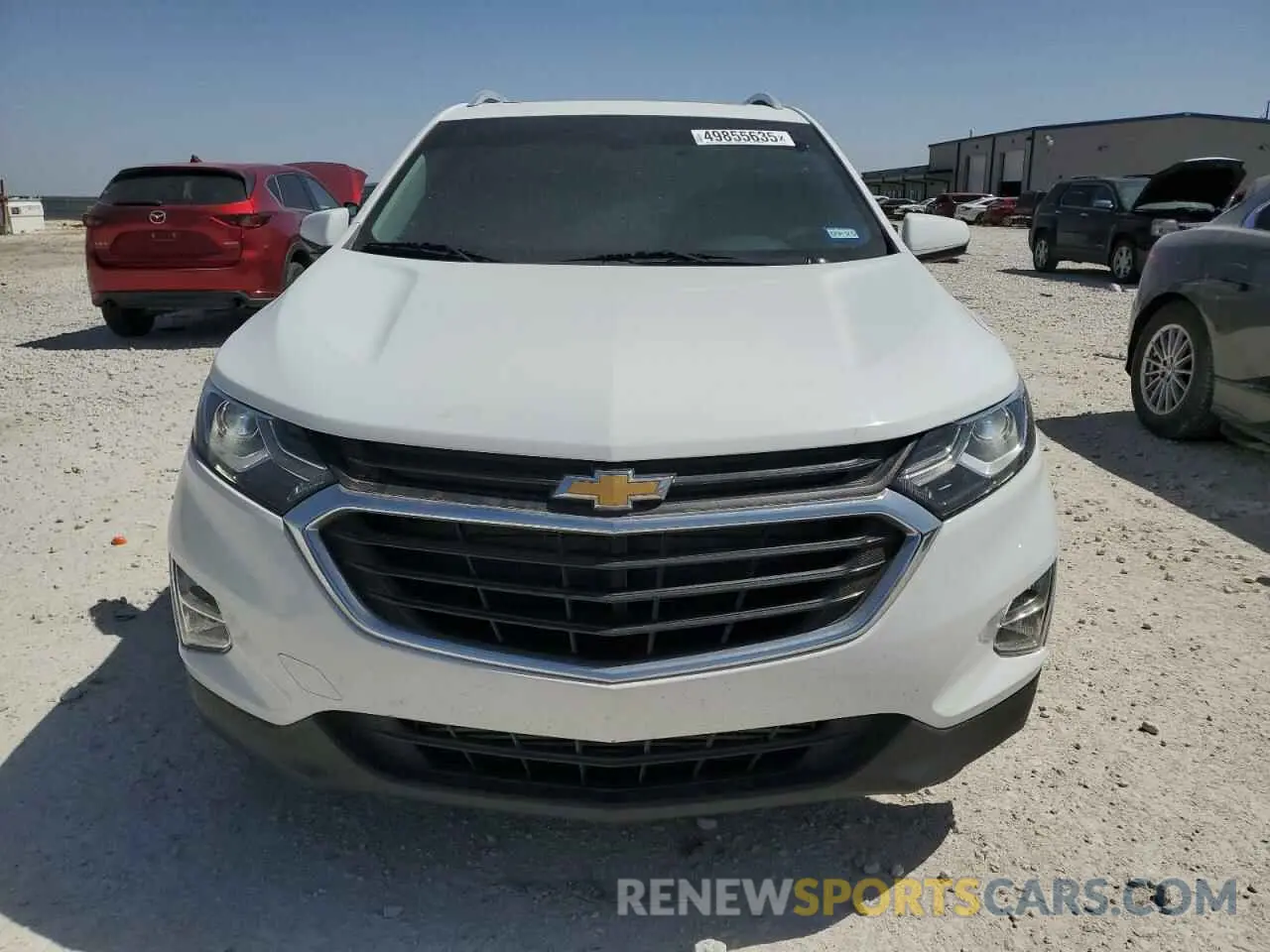 5 Photograph of a damaged car 3GNAXKEV4MS154734 CHEVROLET EQUINOX 2021