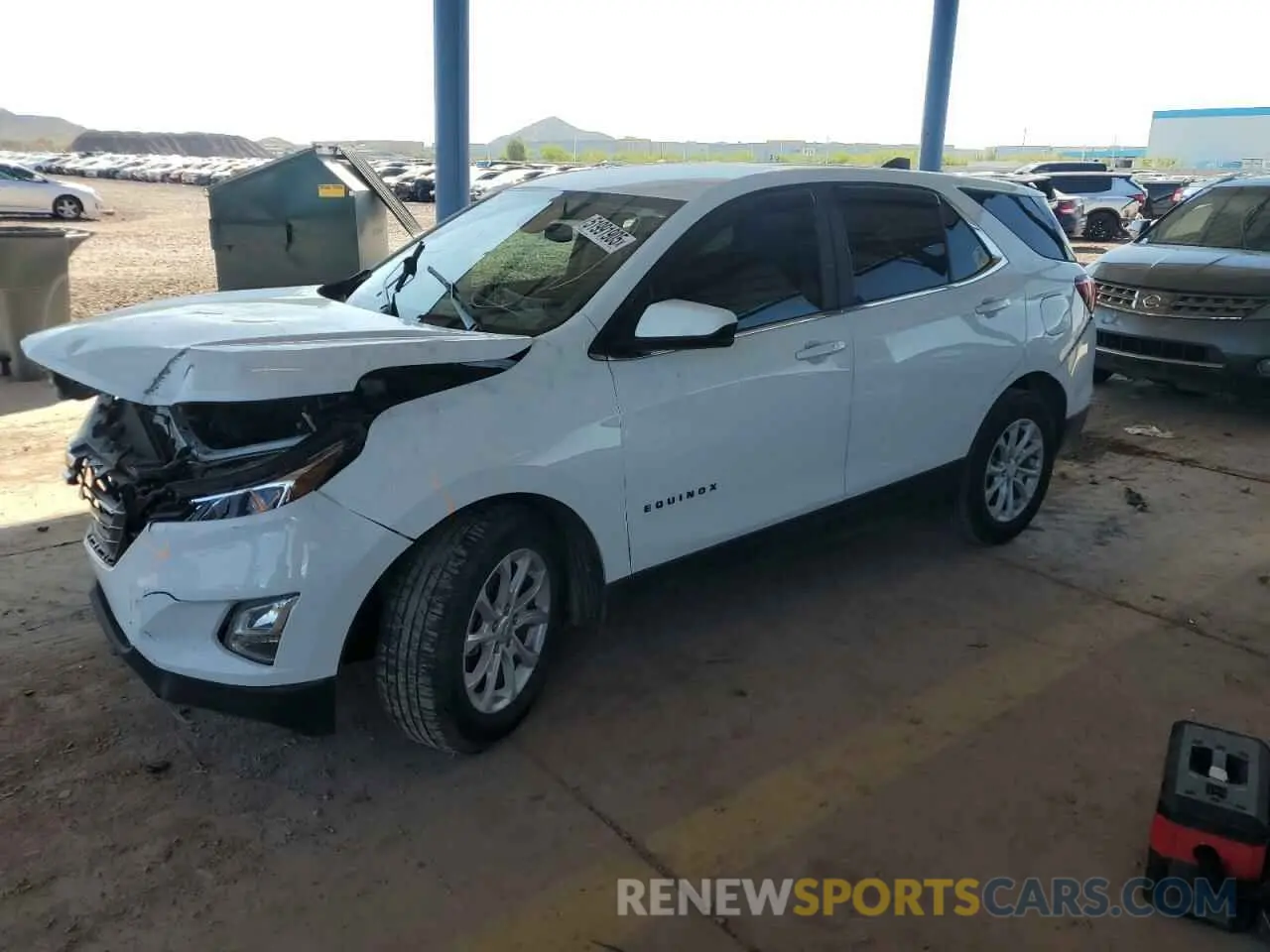 1 Photograph of a damaged car 3GNAXKEV4MS157326 CHEVROLET EQUINOX 2021