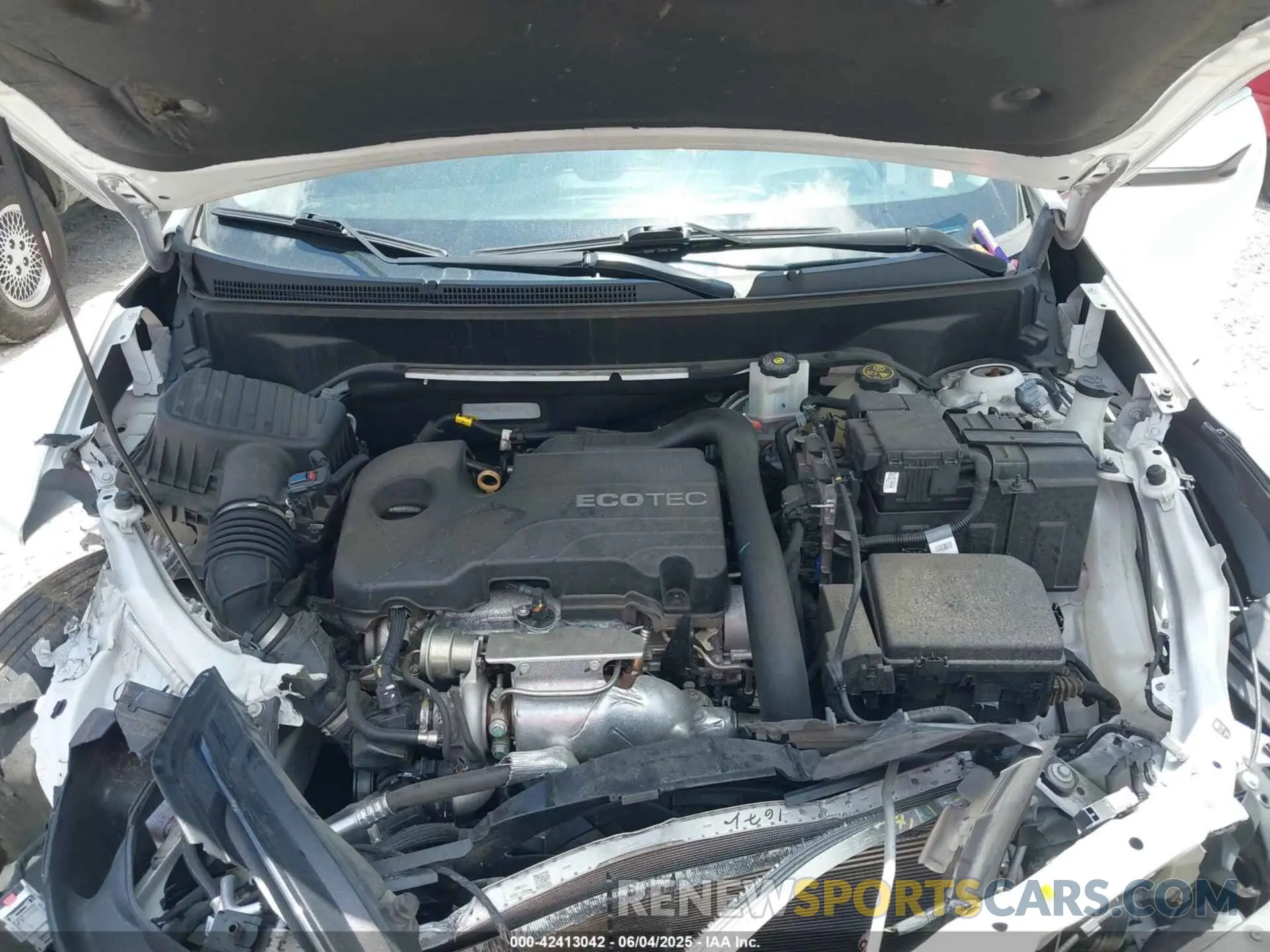 10 Photograph of a damaged car 3GNAXKEV4MS165331 CHEVROLET EQUINOX 2021