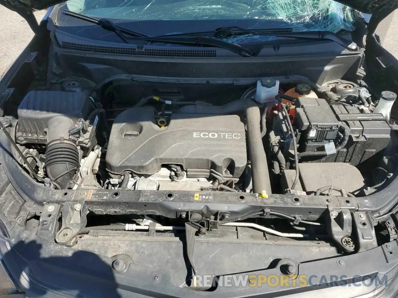 13 Photograph of a damaged car 3GNAXKEV5ML401057 CHEVROLET EQUINOX 2021