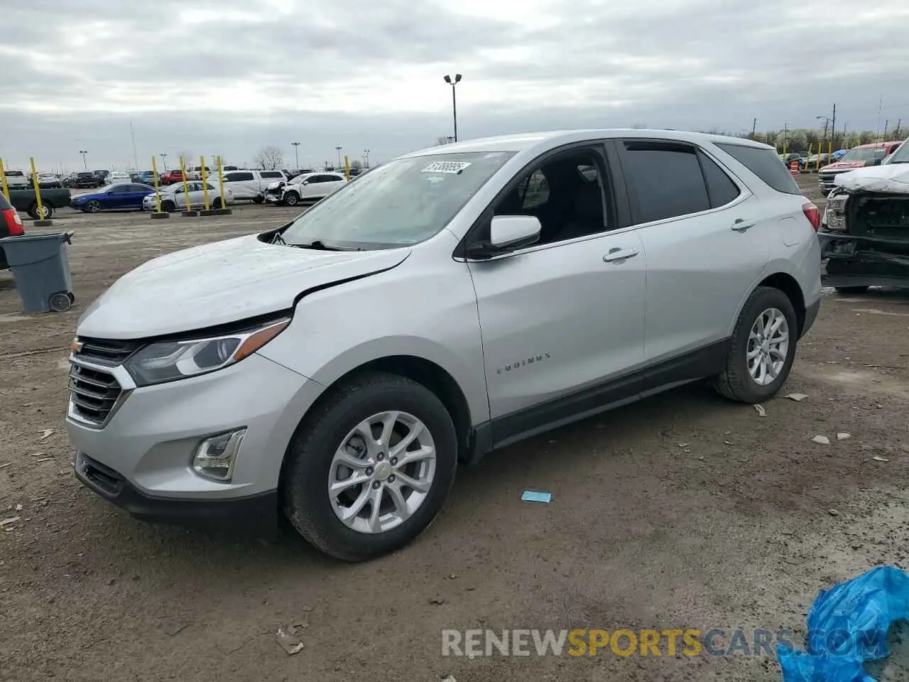 1 Photograph of a damaged car 3GNAXKEV5MS129339 CHEVROLET EQUINOX 2021