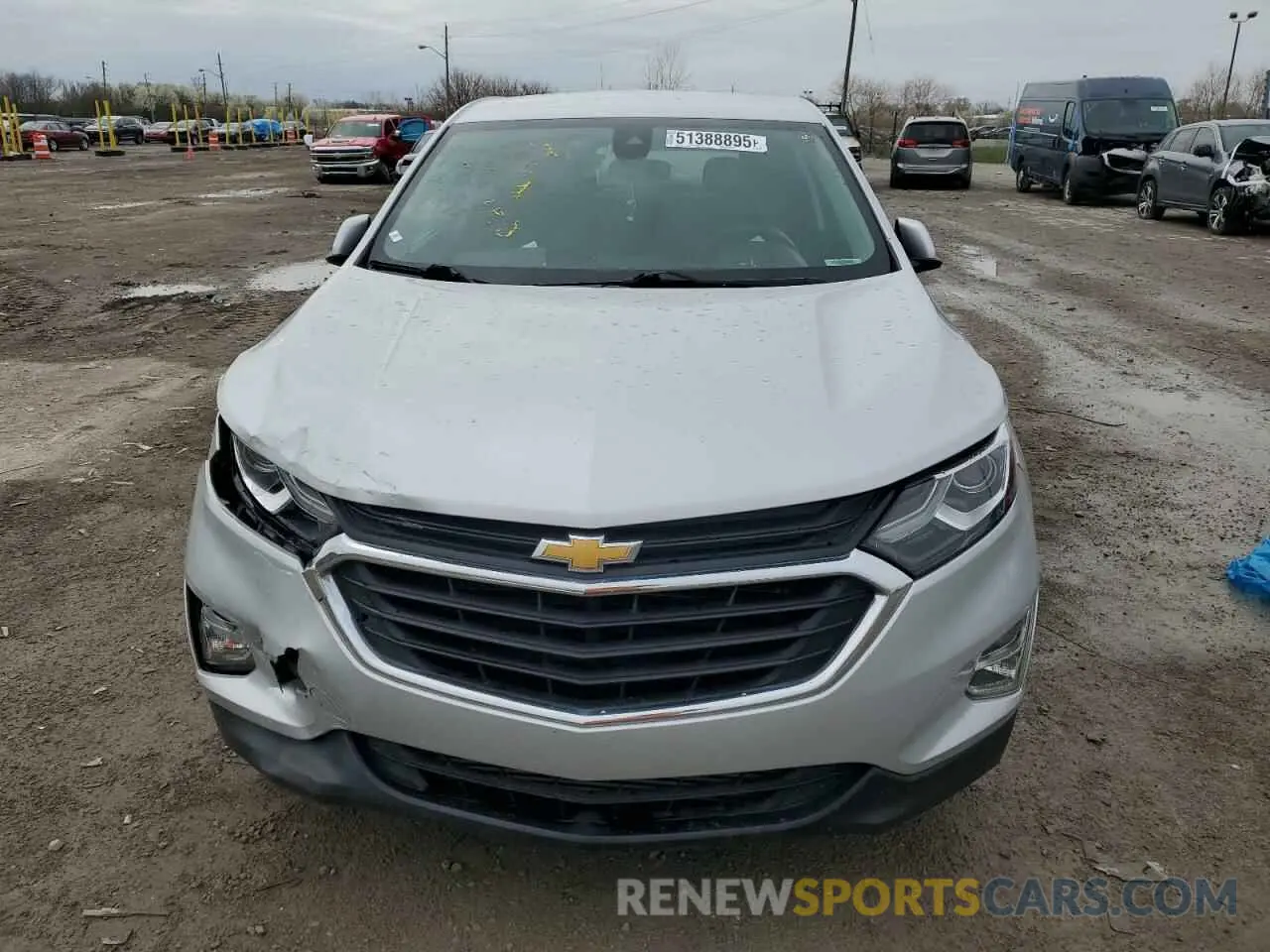 5 Photograph of a damaged car 3GNAXKEV5MS129339 CHEVROLET EQUINOX 2021
