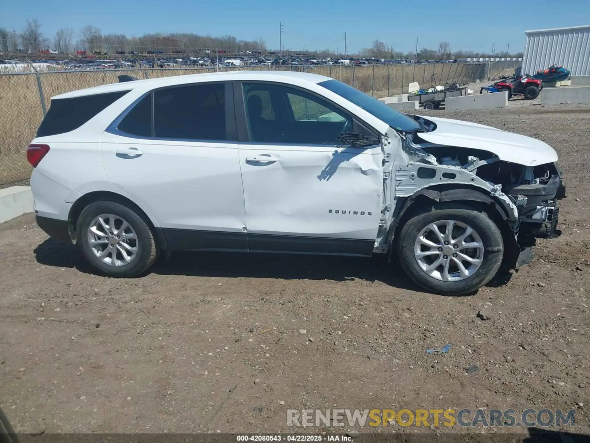 14 Photograph of a damaged car 3GNAXKEV5MS138218 CHEVROLET EQUINOX 2021