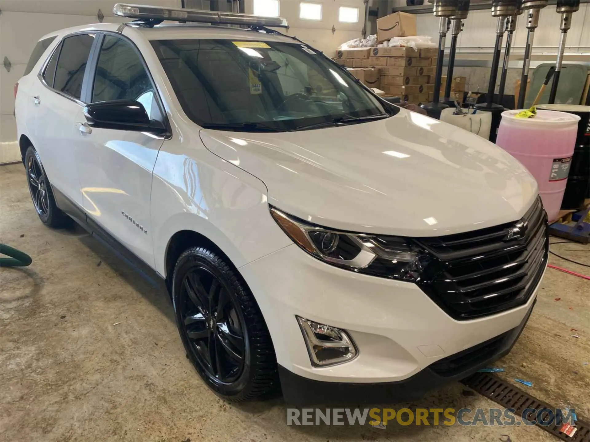 5 Photograph of a damaged car 3GNAXKEV5MS182445 CHEVROLET EQUINOX 2021