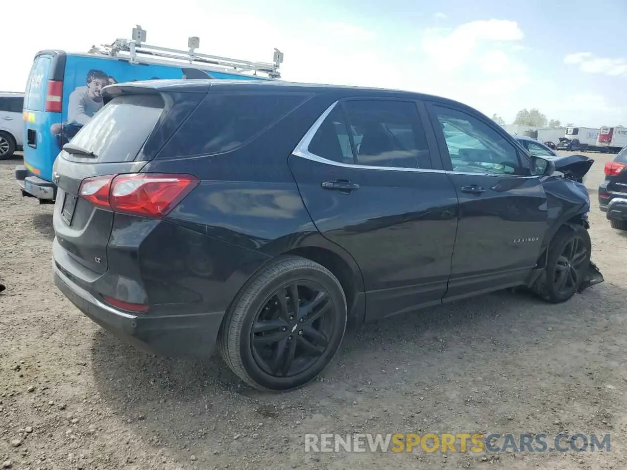3 Photograph of a damaged car 3GNAXKEV6ML361717 CHEVROLET EQUINOX 2021