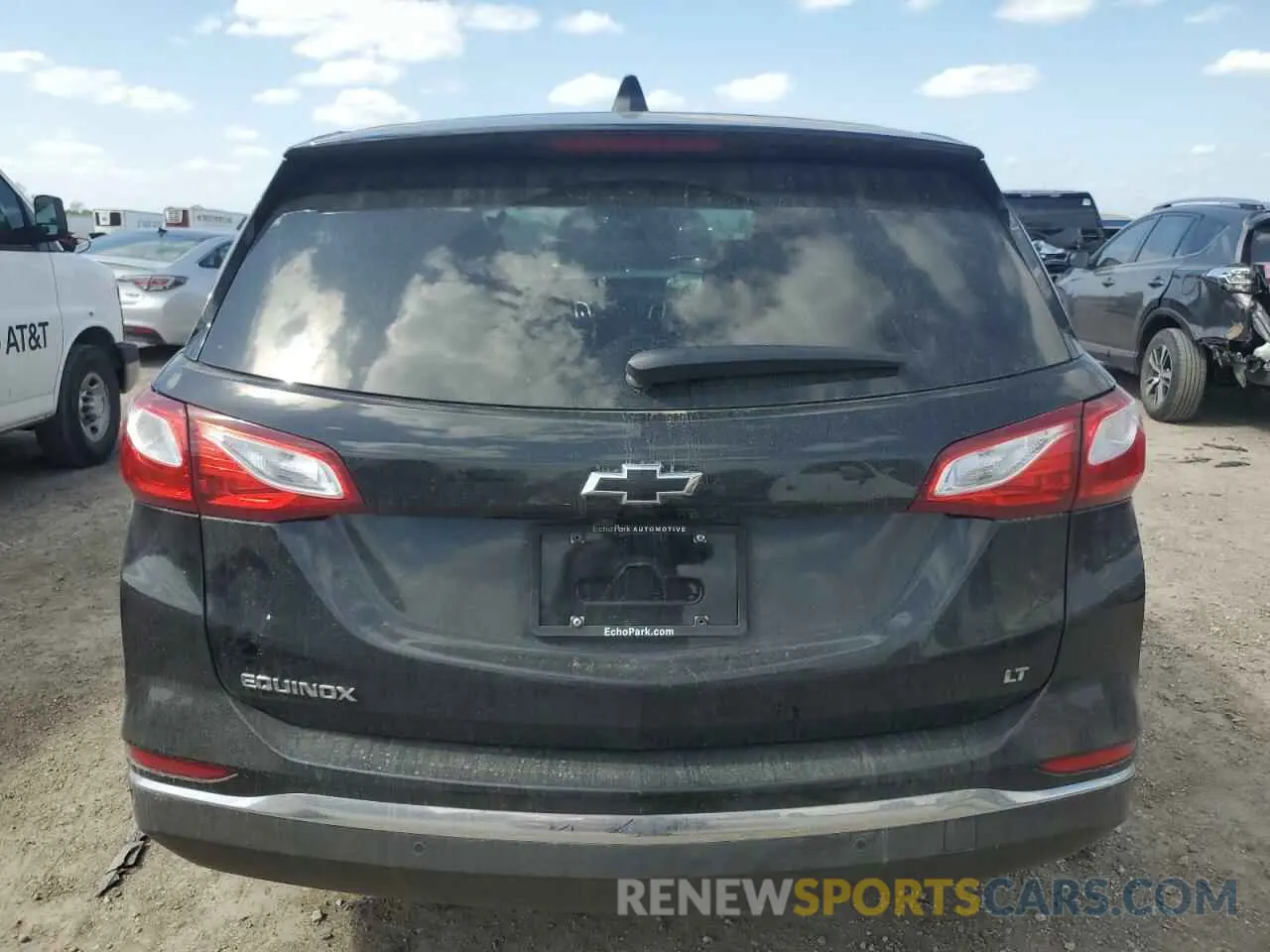 6 Photograph of a damaged car 3GNAXKEV6ML361717 CHEVROLET EQUINOX 2021