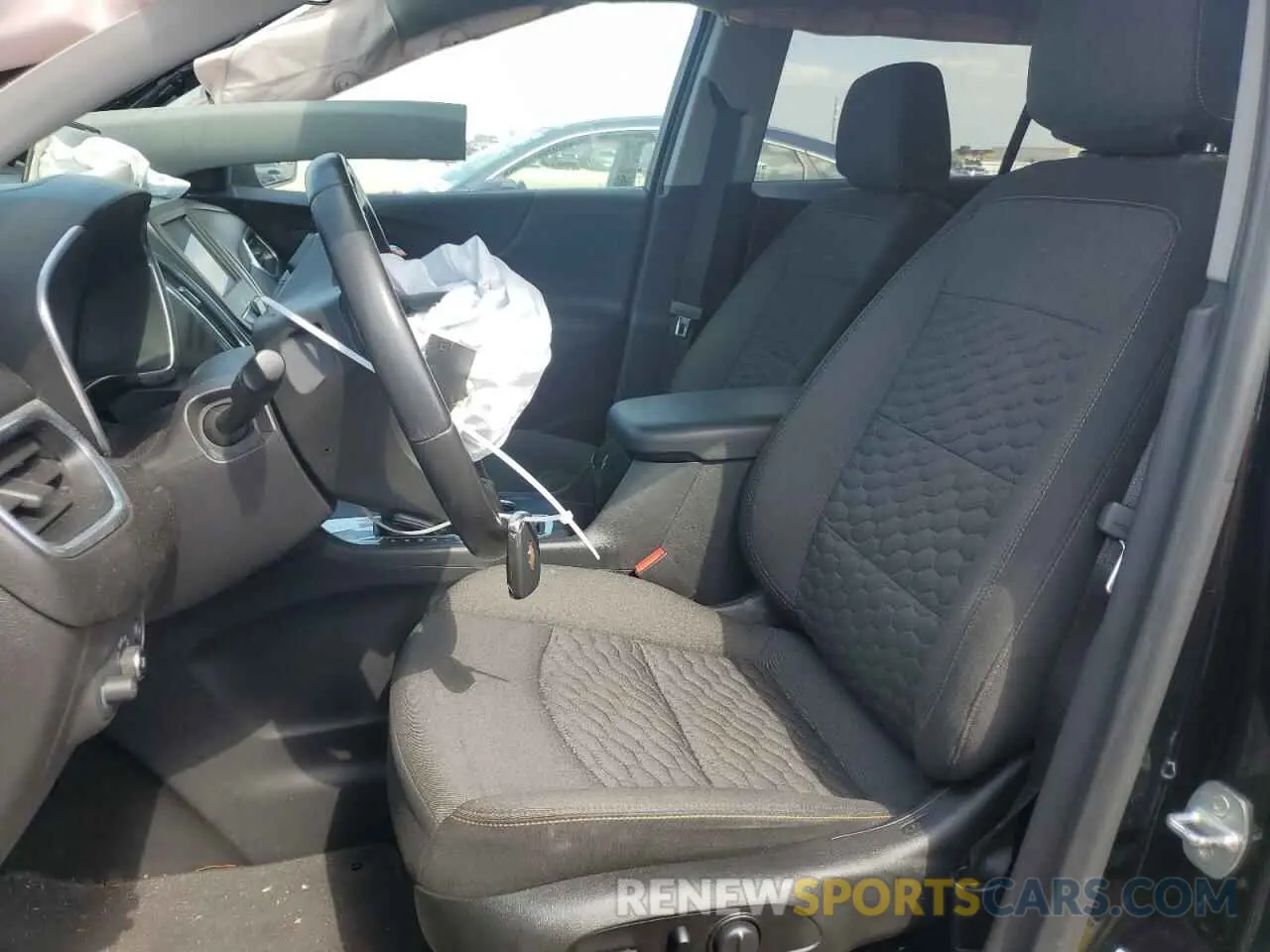 7 Photograph of a damaged car 3GNAXKEV6ML361717 CHEVROLET EQUINOX 2021