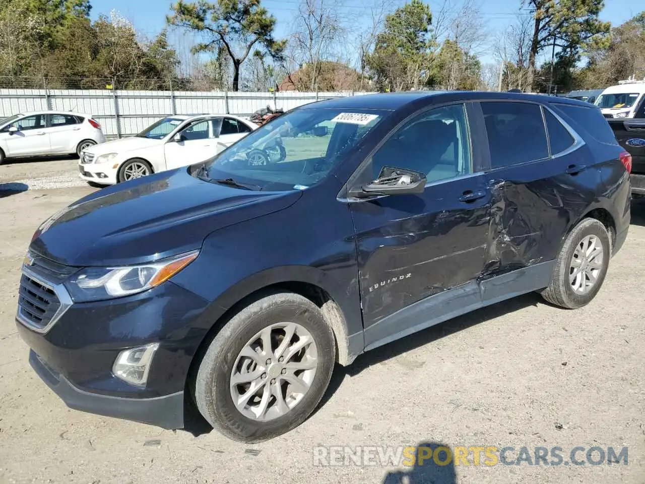 1 Photograph of a damaged car 3GNAXKEV6MS111027 CHEVROLET EQUINOX 2021