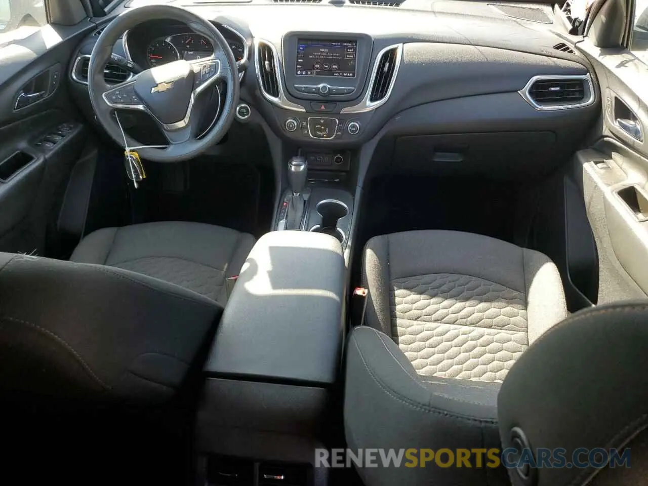 8 Photograph of a damaged car 3GNAXKEV6MS111027 CHEVROLET EQUINOX 2021