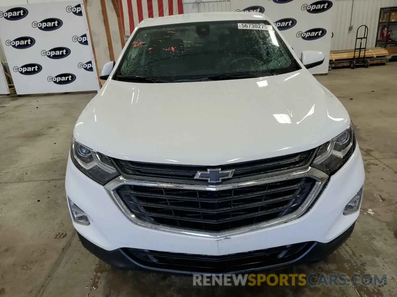 5 Photograph of a damaged car 3GNAXKEV6MS160387 CHEVROLET EQUINOX 2021