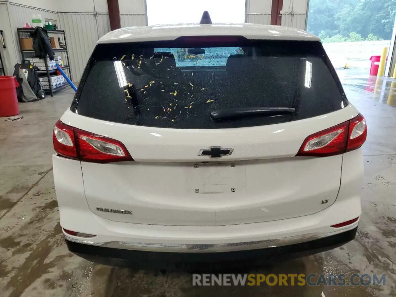 6 Photograph of a damaged car 3GNAXKEV6MS160387 CHEVROLET EQUINOX 2021
