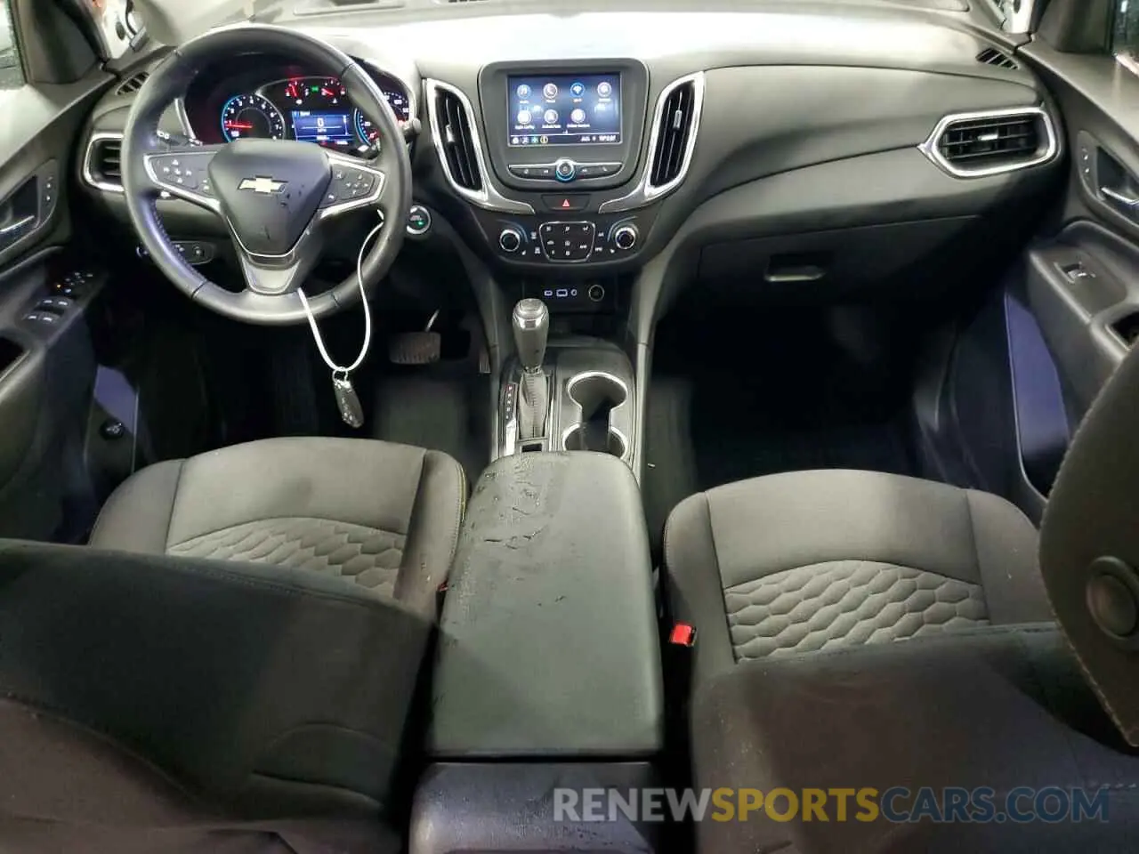 8 Photograph of a damaged car 3GNAXKEV6MS160387 CHEVROLET EQUINOX 2021