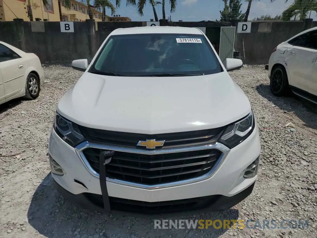 5 Photograph of a damaged car 3GNAXKEV6MS180655 CHEVROLET EQUINOX 2021