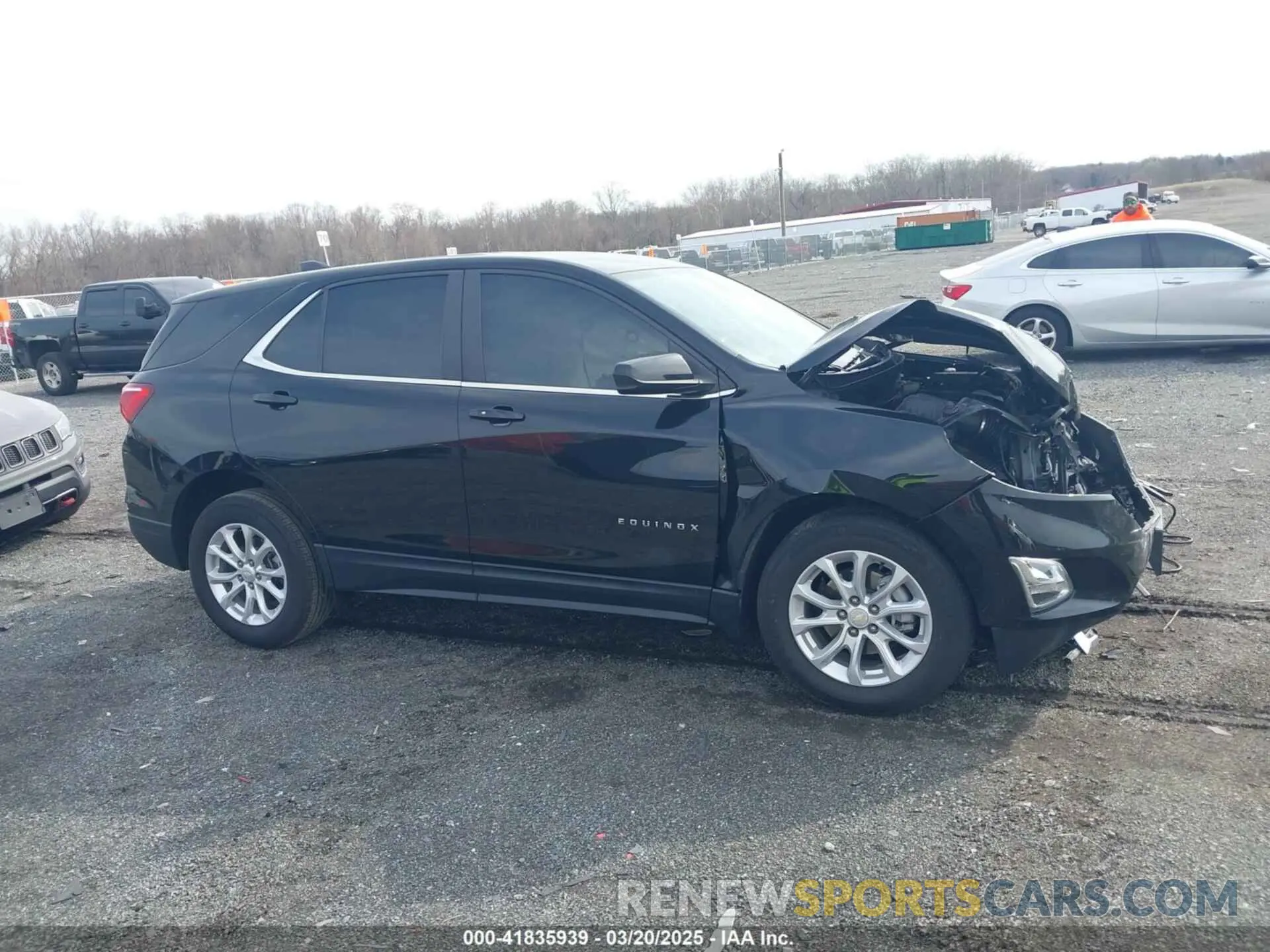 13 Photograph of a damaged car 3GNAXKEV7ML344411 CHEVROLET EQUINOX 2021