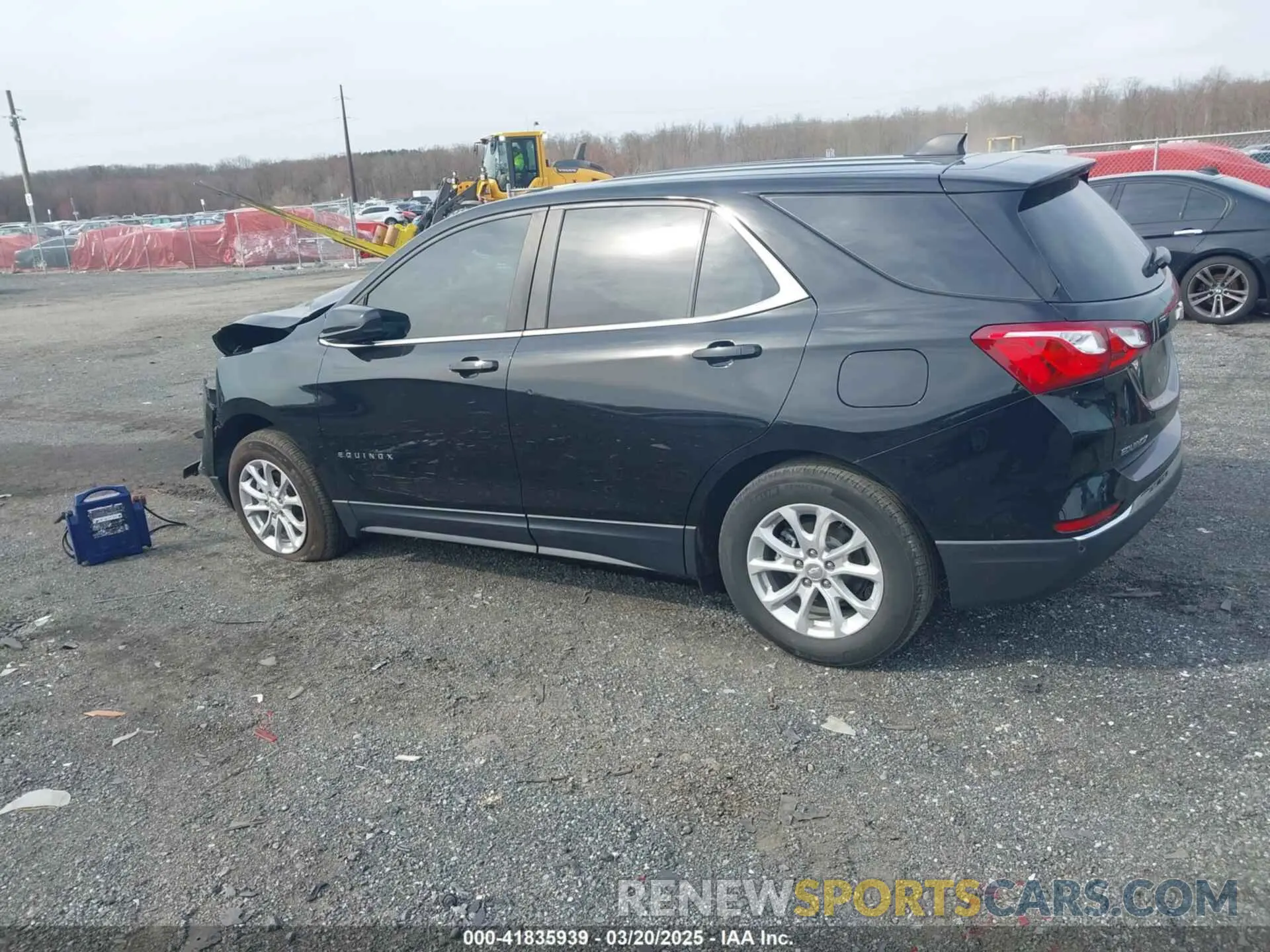 14 Photograph of a damaged car 3GNAXKEV7ML344411 CHEVROLET EQUINOX 2021
